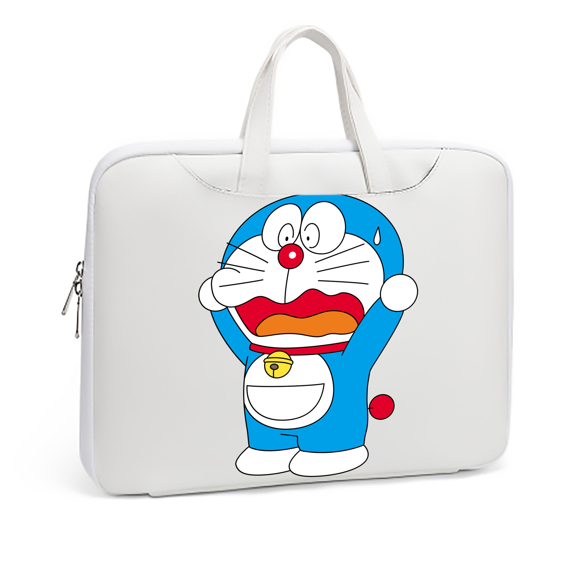 （画像用） ドラえもん Doraemon レザーラップトップバッグ　ノートパソコンケース