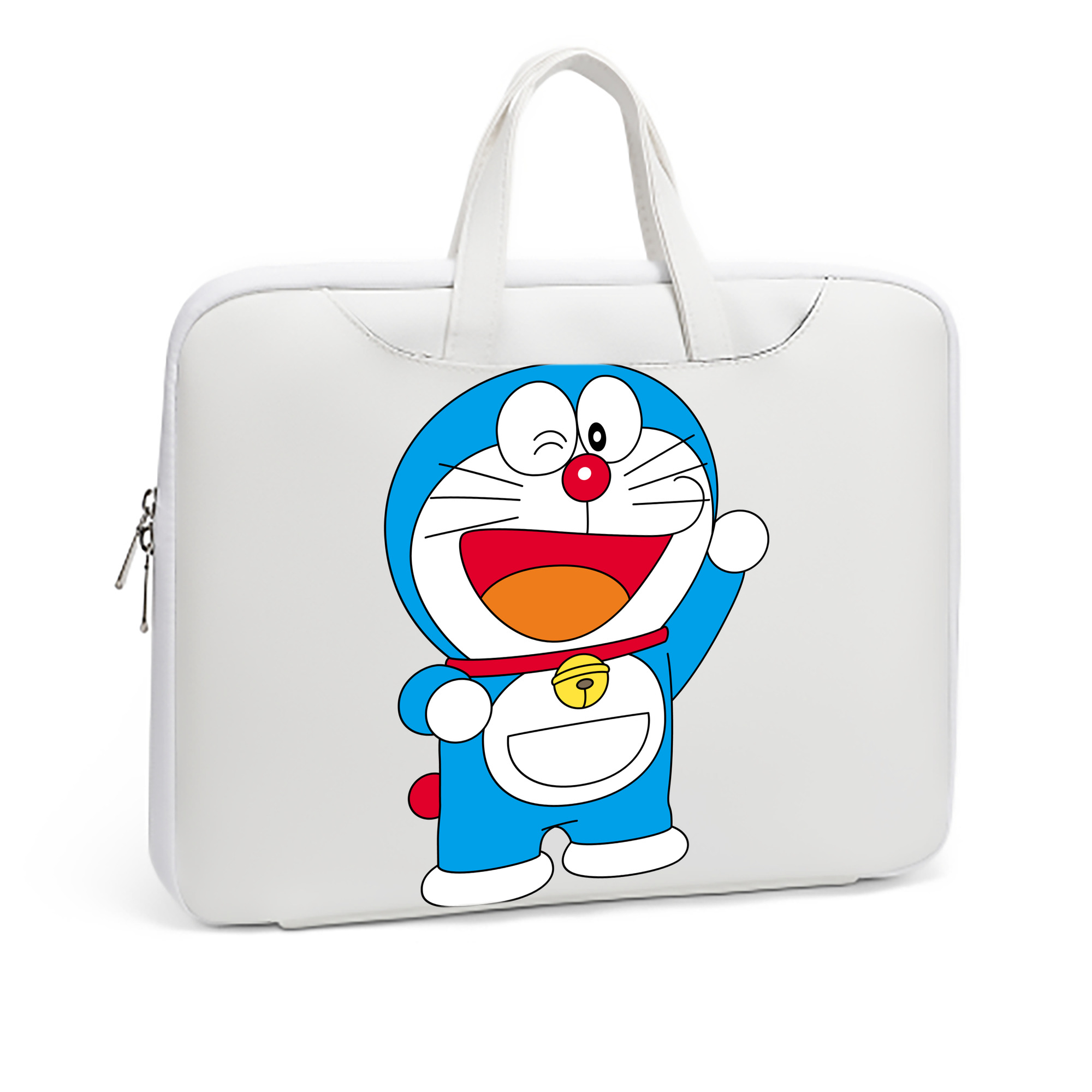 （画像用） ドラえもん Doraemon レザーラップトップバッグ　ノートパソコンケース