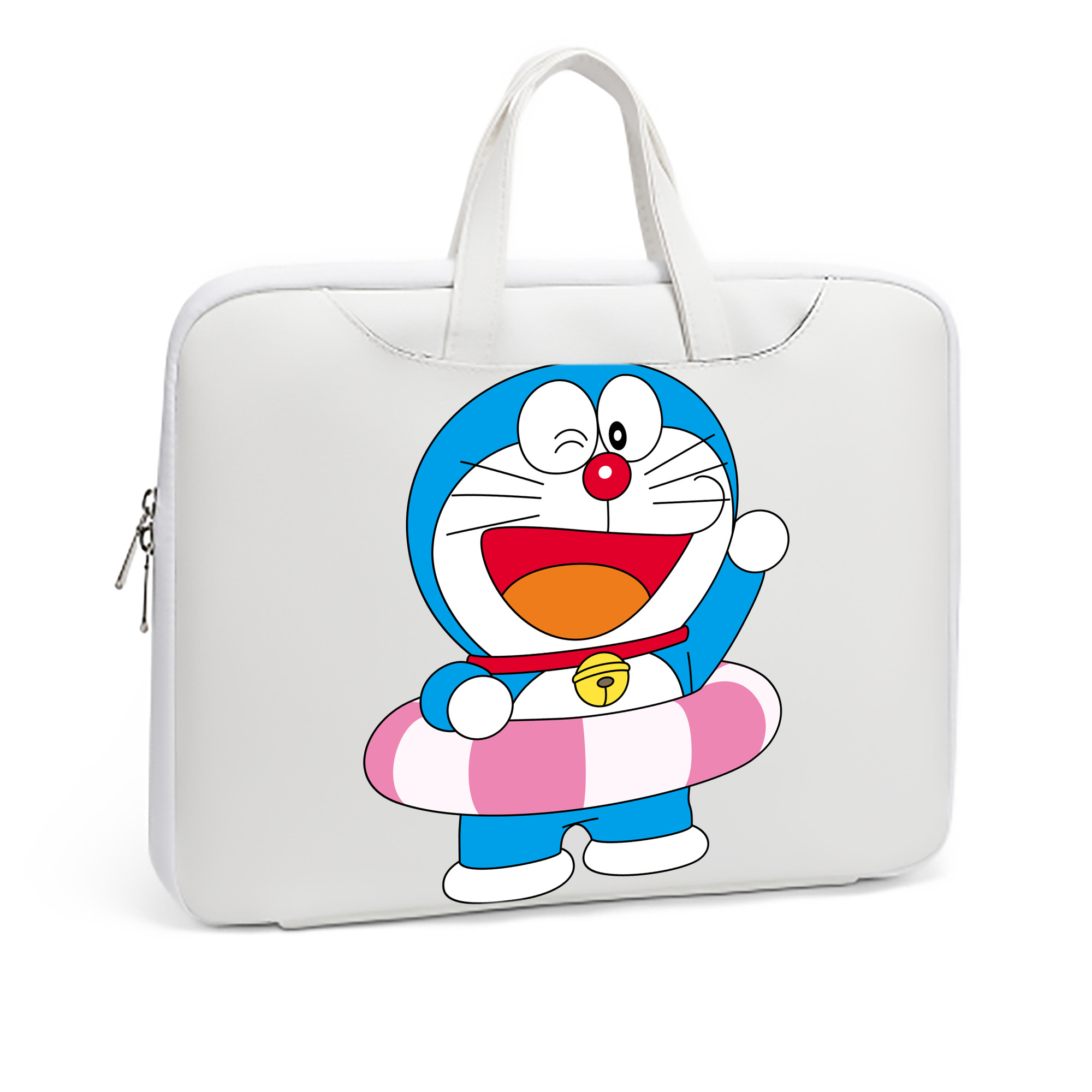 （画像用） ドラえもん Doraemon レザーラップトップバッグ　ノートパソコンケース
