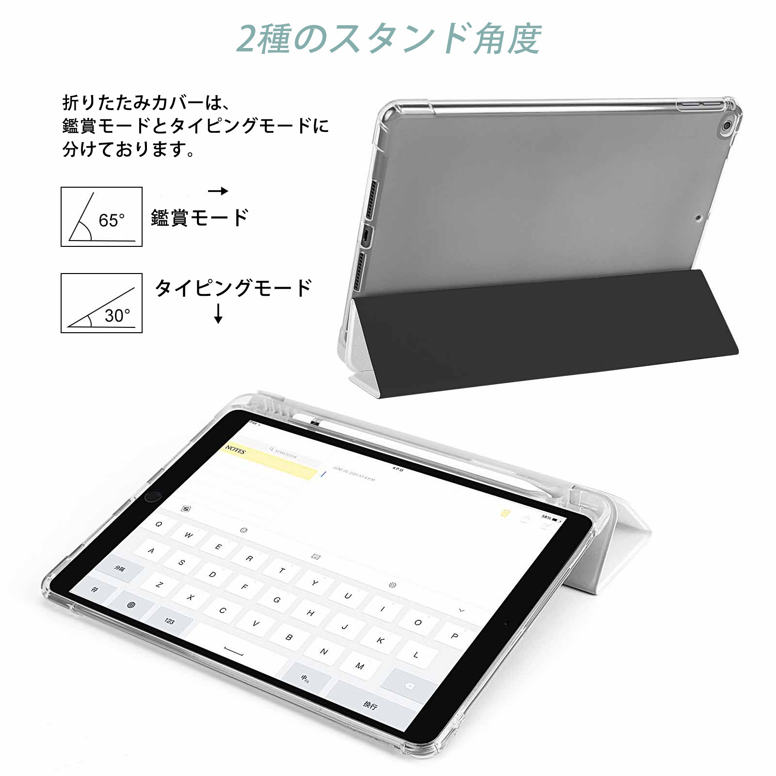 ドラえもん ドラミ Doraemon Dorami IPad ケース ペン収納付き 三つ折りスタンド PUレザー×シリコン 対応機種9.5/10.5/10.9インチ