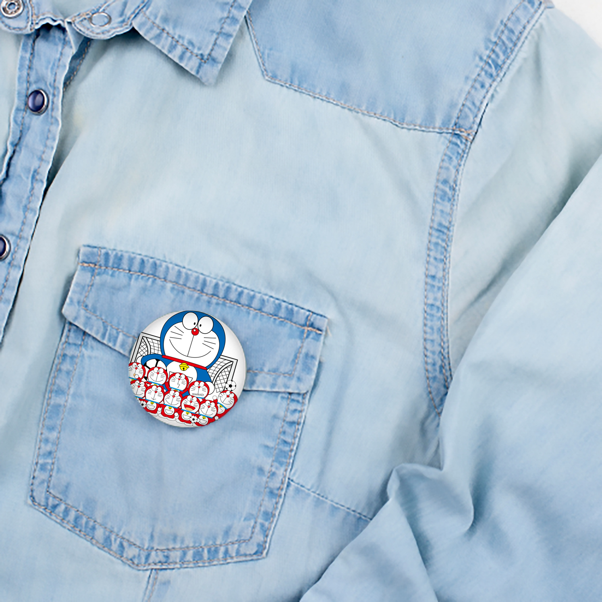 ドラえもん Doraemon 6cm 缶バッジ 複数セット