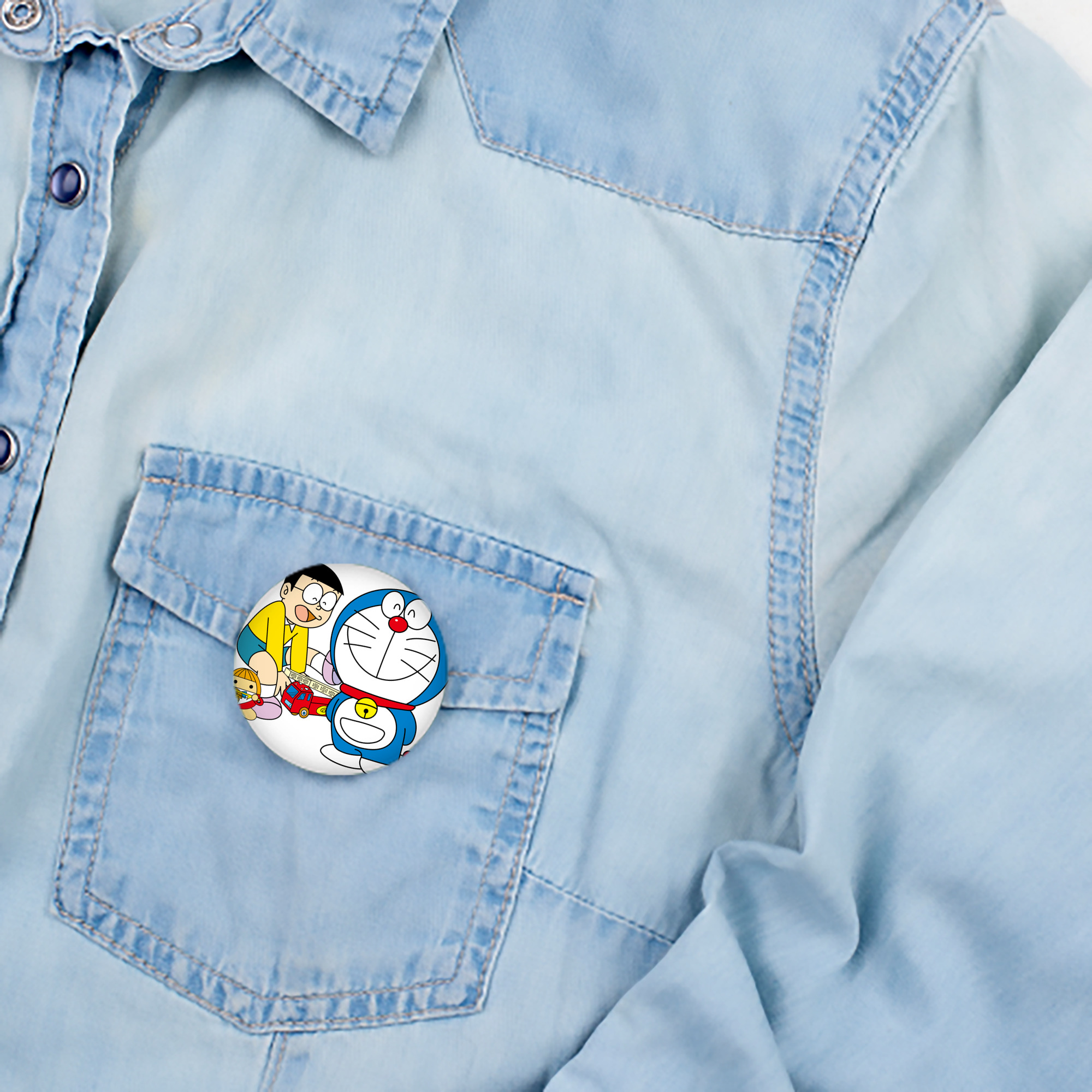 ドラえもん Doraemon 6cm 缶バッジ 複数セット