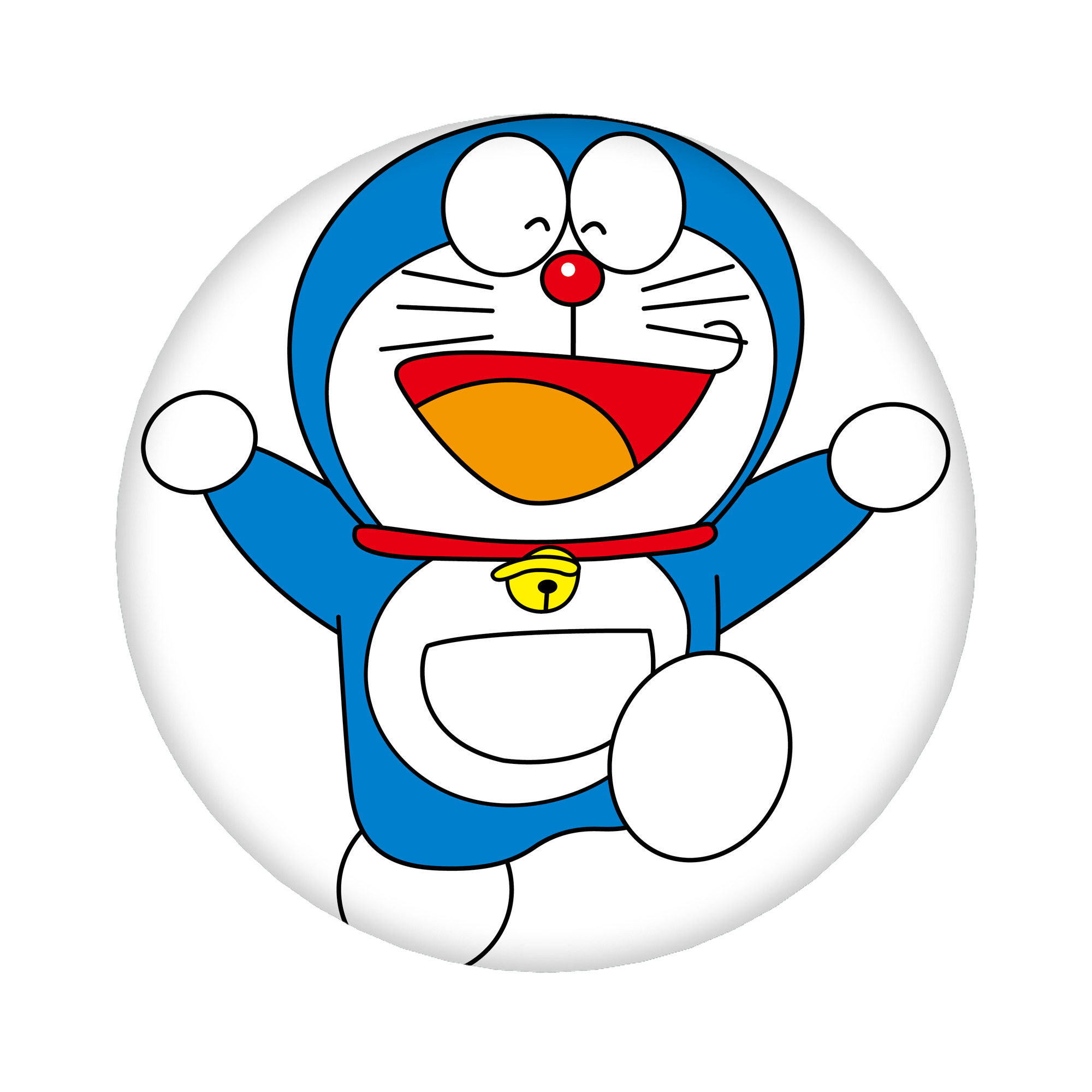 （画像用） ドラえもん Doraemon 6cm 缶バッジ 複数セット