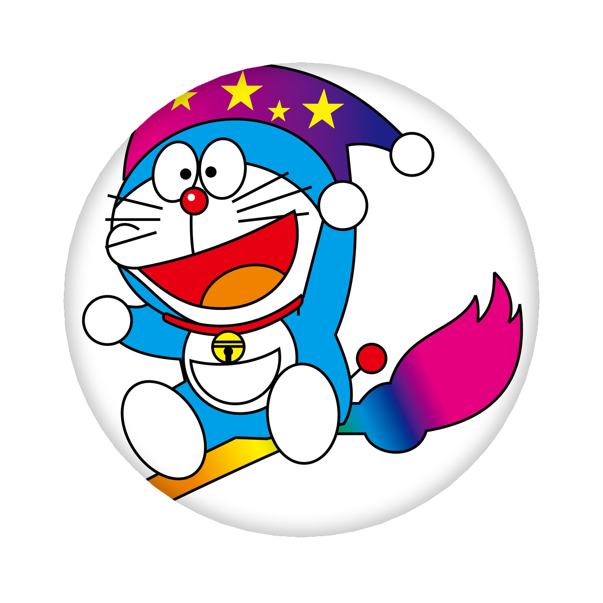 （画像用） ドラえもん Doraemon 6cm 缶バッジ 複数セット