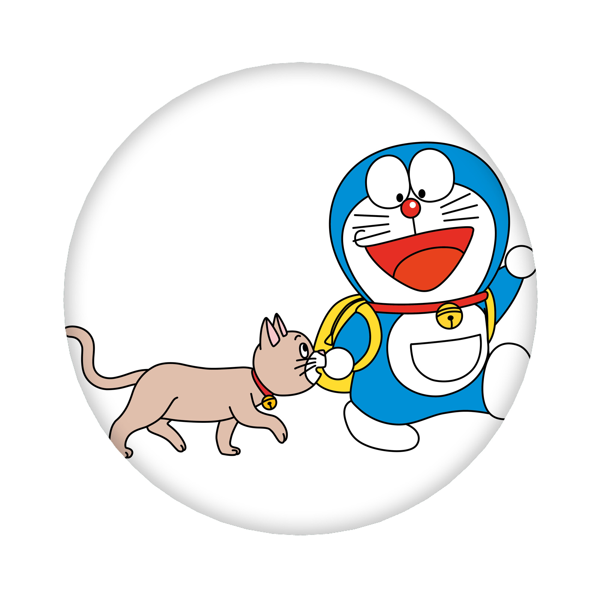 （画像用） ドラえもん Doraemon 6cm 缶バッジ 複数セット
