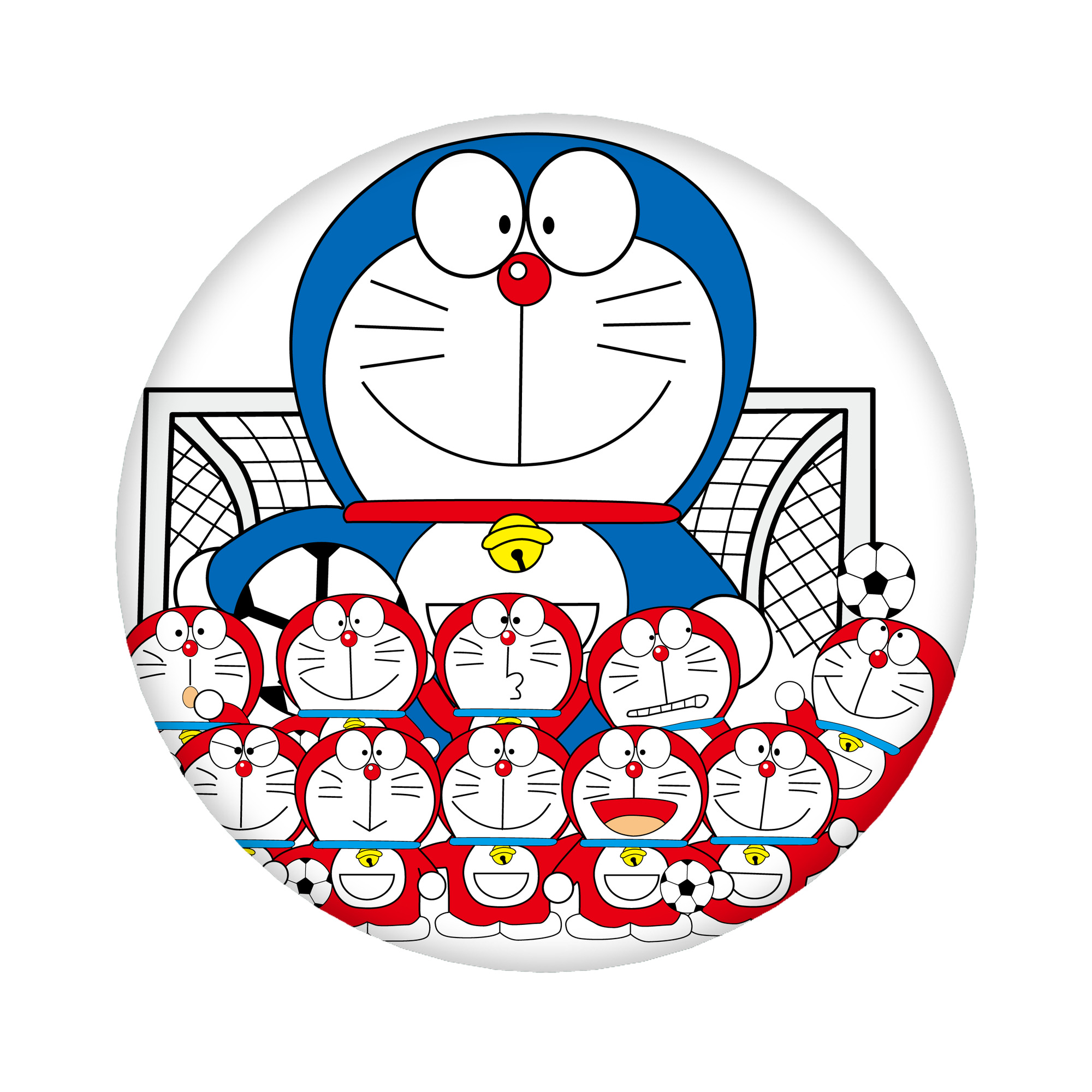 （画像用） ドラえもん Doraemon 6cm 缶バッジ 複数セット