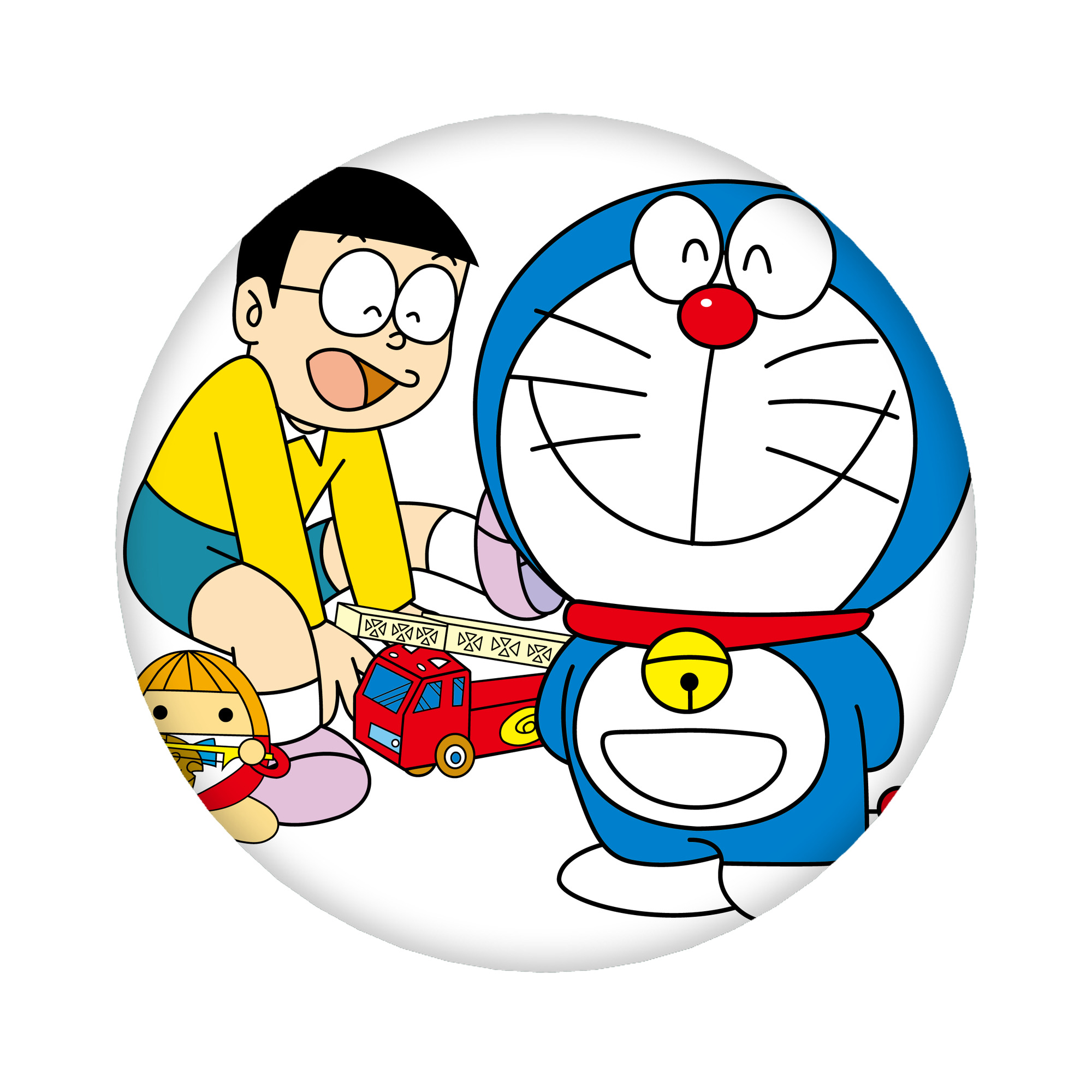 （画像用） ドラえもん Doraemon 6cm 缶バッジ 複数セット