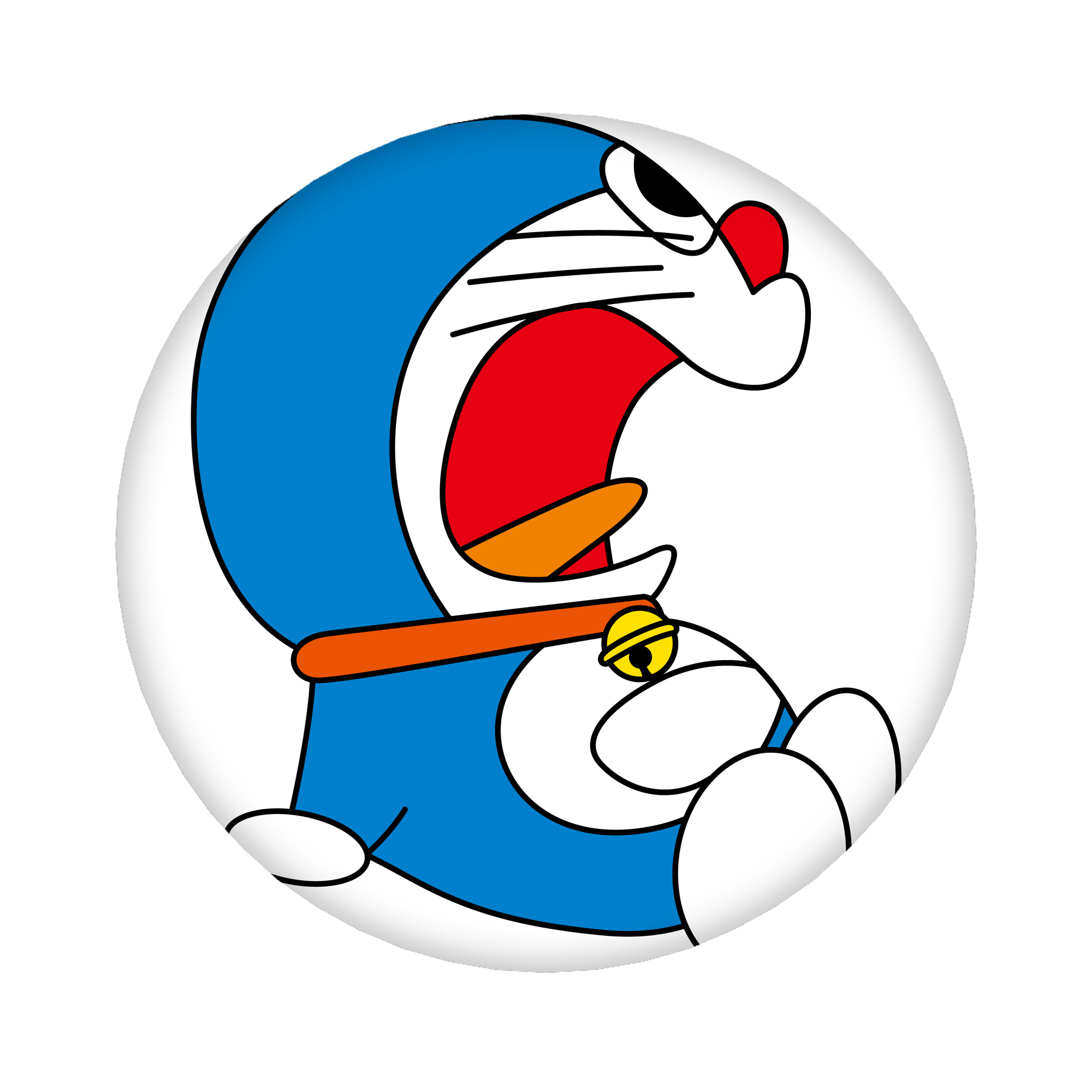 （画像用） ドラえもん Doraemon 6cm 缶バッジ 複数セット