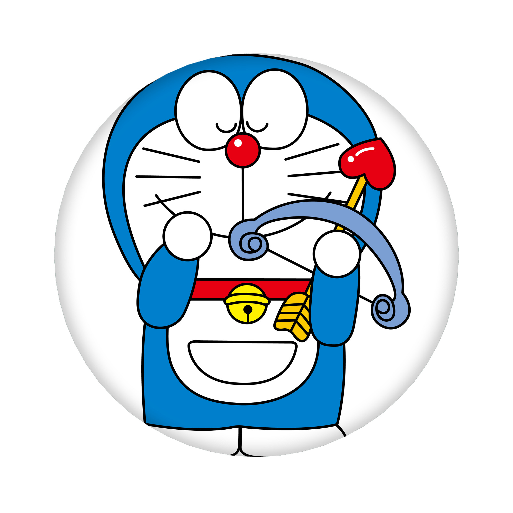 （画像用） ドラえもん Doraemon 6cm 缶バッジ 複数セット