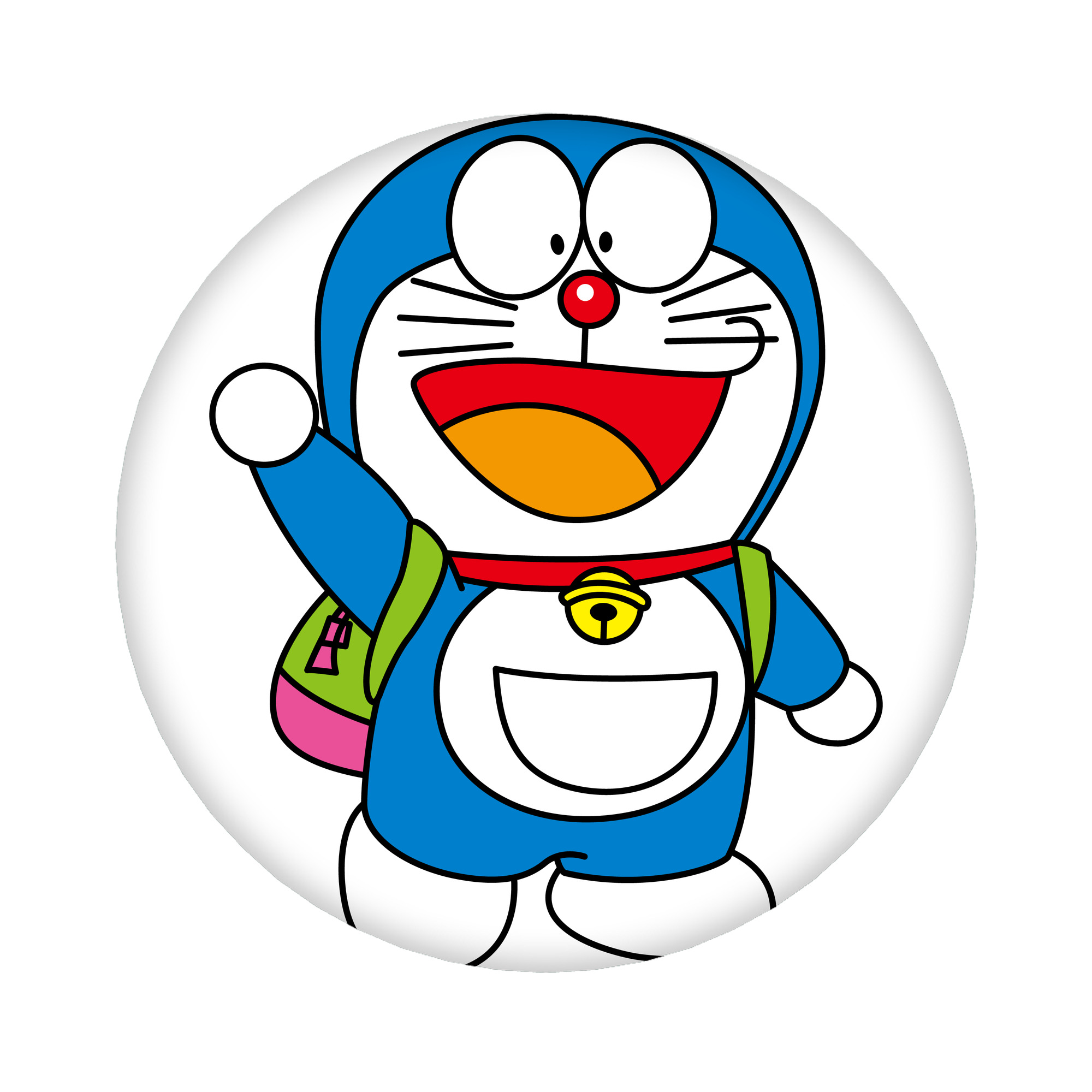 （画像用） ドラえもん Doraemon 6cm 缶バッジ 複数セット