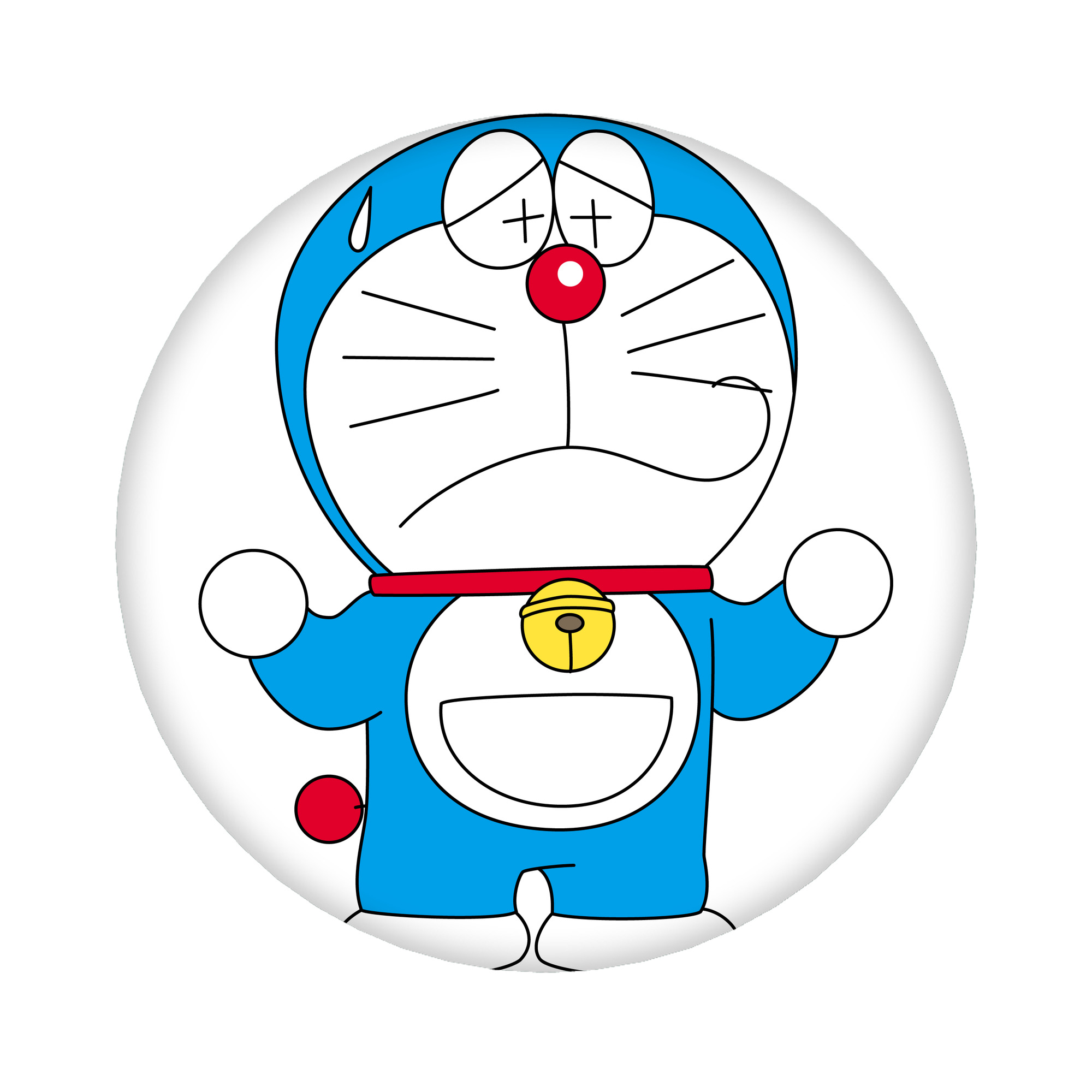 （画像用） ドラえもん Doraemon 6cm 缶バッジ 複数セット