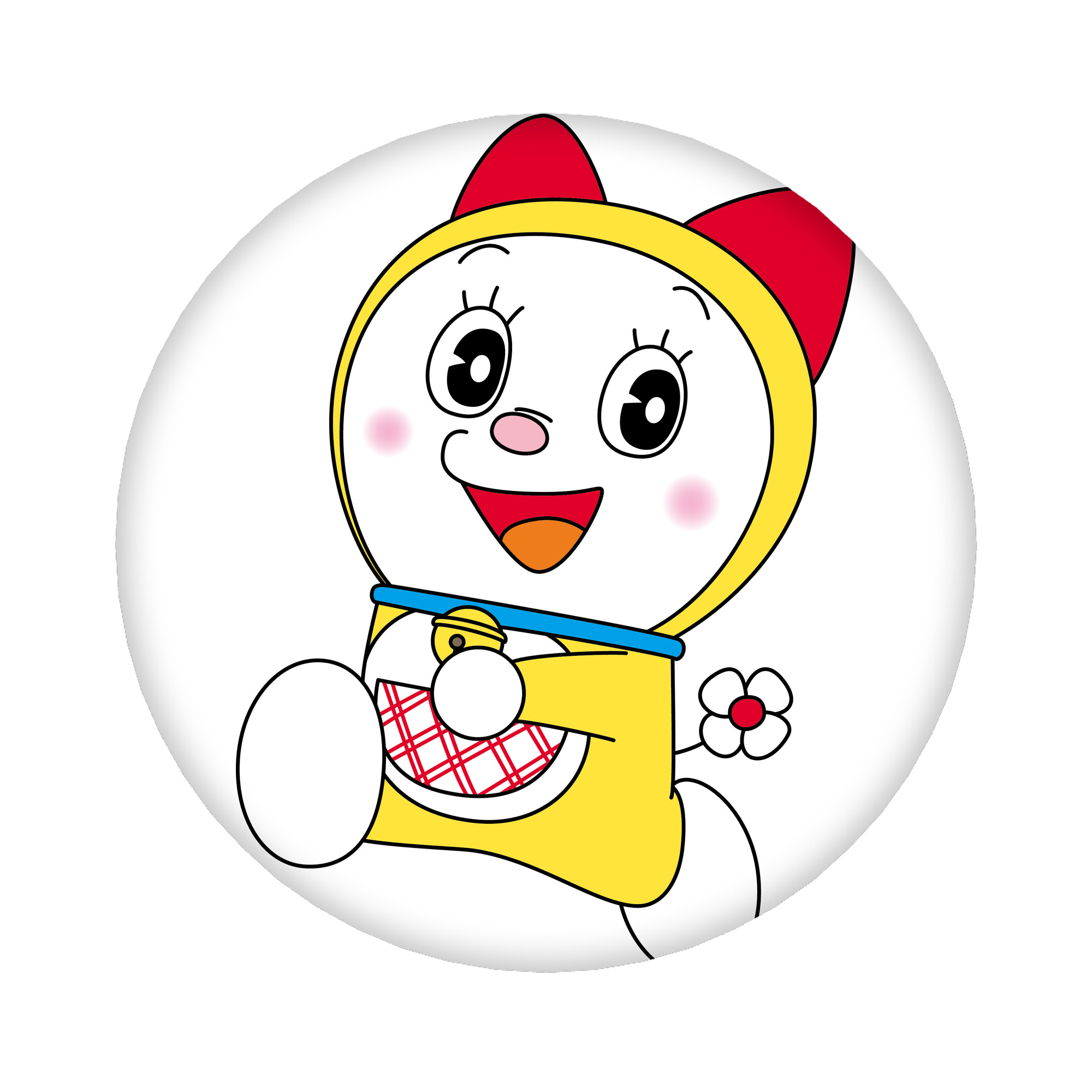 （画像用） ドラえもん ドラミ Doraemon Dorami 6cm 缶バッジ 複数セット