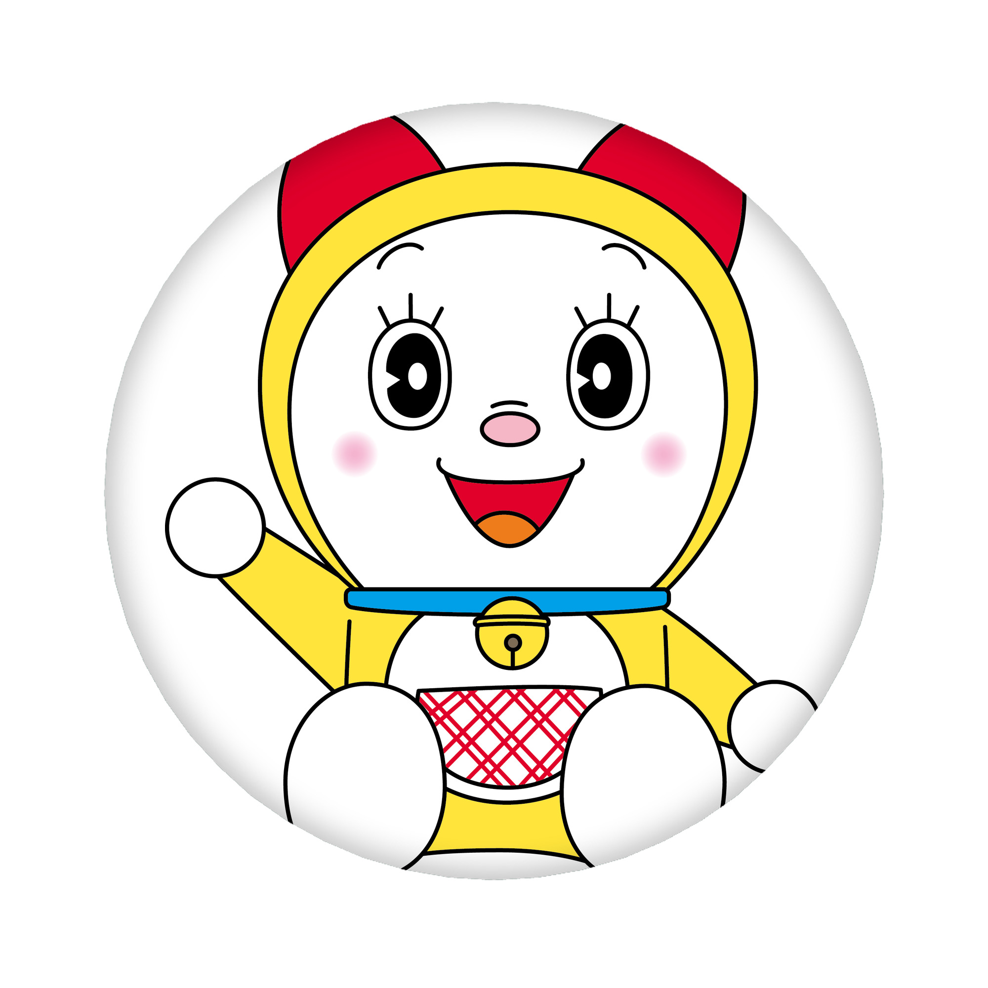 （画像用） ドラえもん ドラミ Doraemon Dorami 6cm 缶バッジ 複数セット