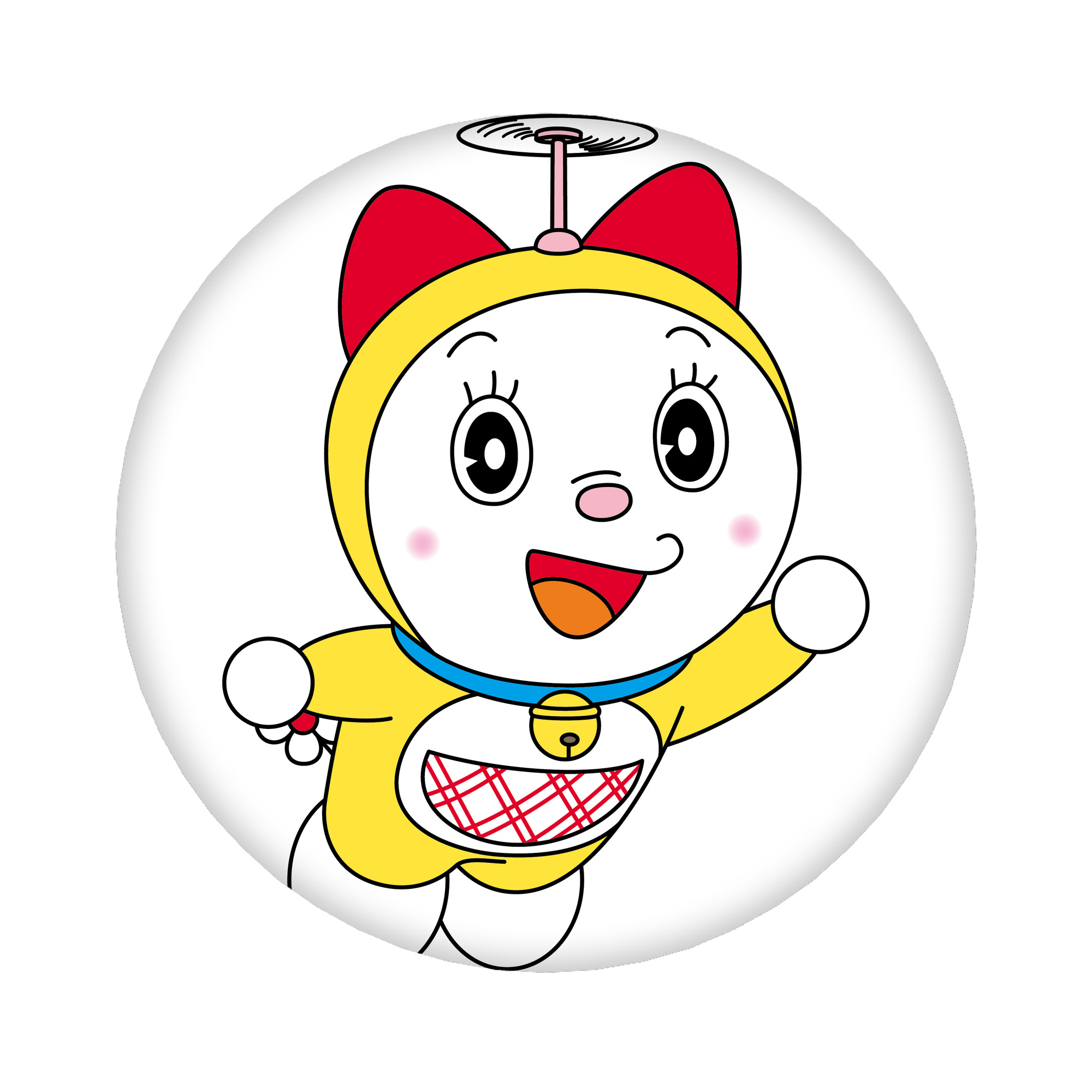 （画像用） ドラえもん ドラミ Doraemon Dorami 6cm 缶バッジ 複数セット