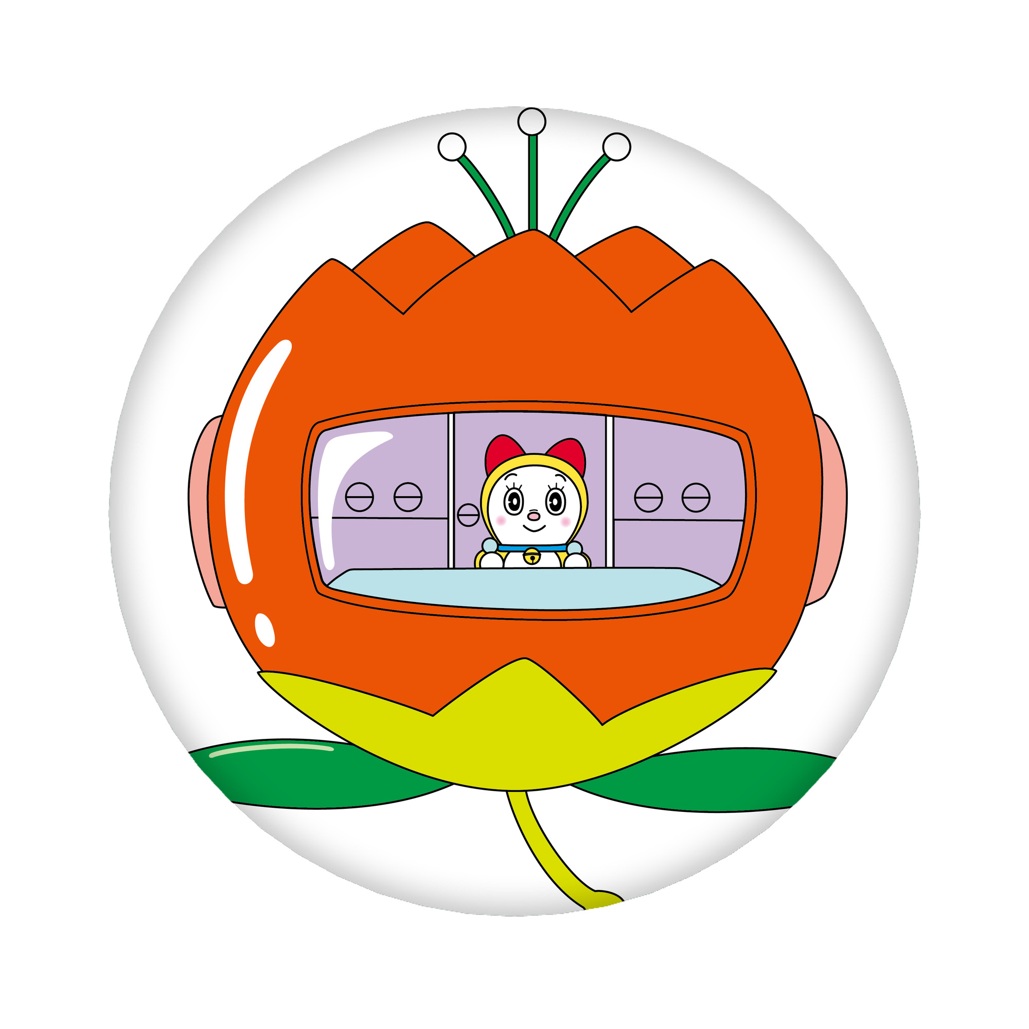 （画像用） ドラえもん ドラミ Doraemon Dorami 6cm 缶バッジ 複数セット