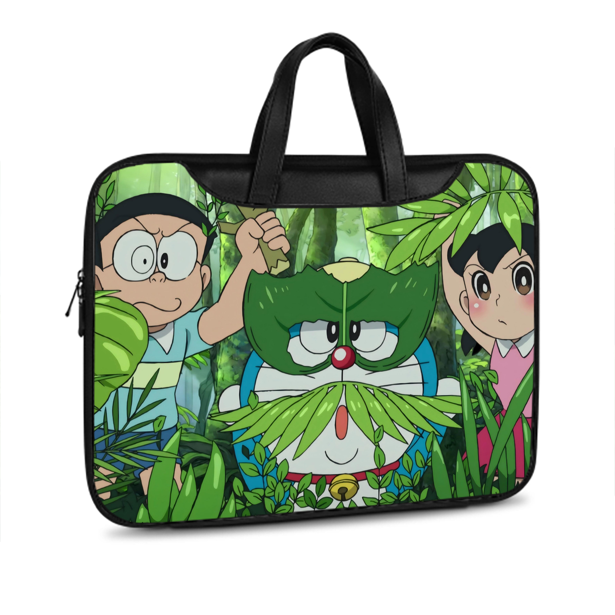 （画像用） ドラえもん Doraemon レザーラップトップバッグ　ノートパソコンケース
