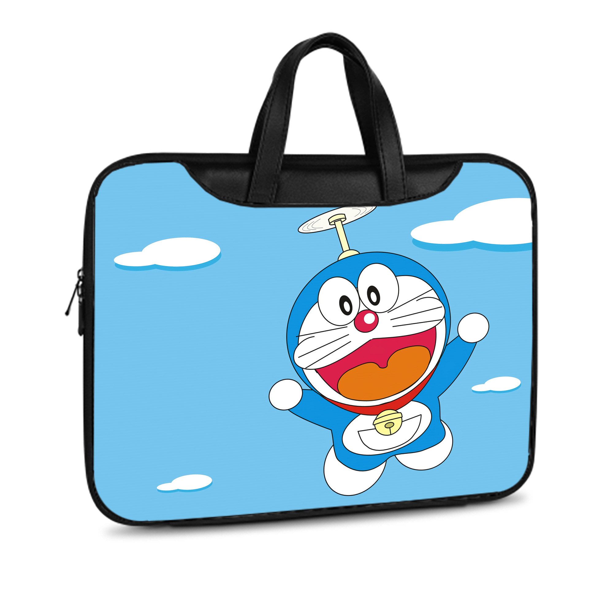 （画像用） ドラえもん Doraemon レザーラップトップバッグ　ノートパソコンケース