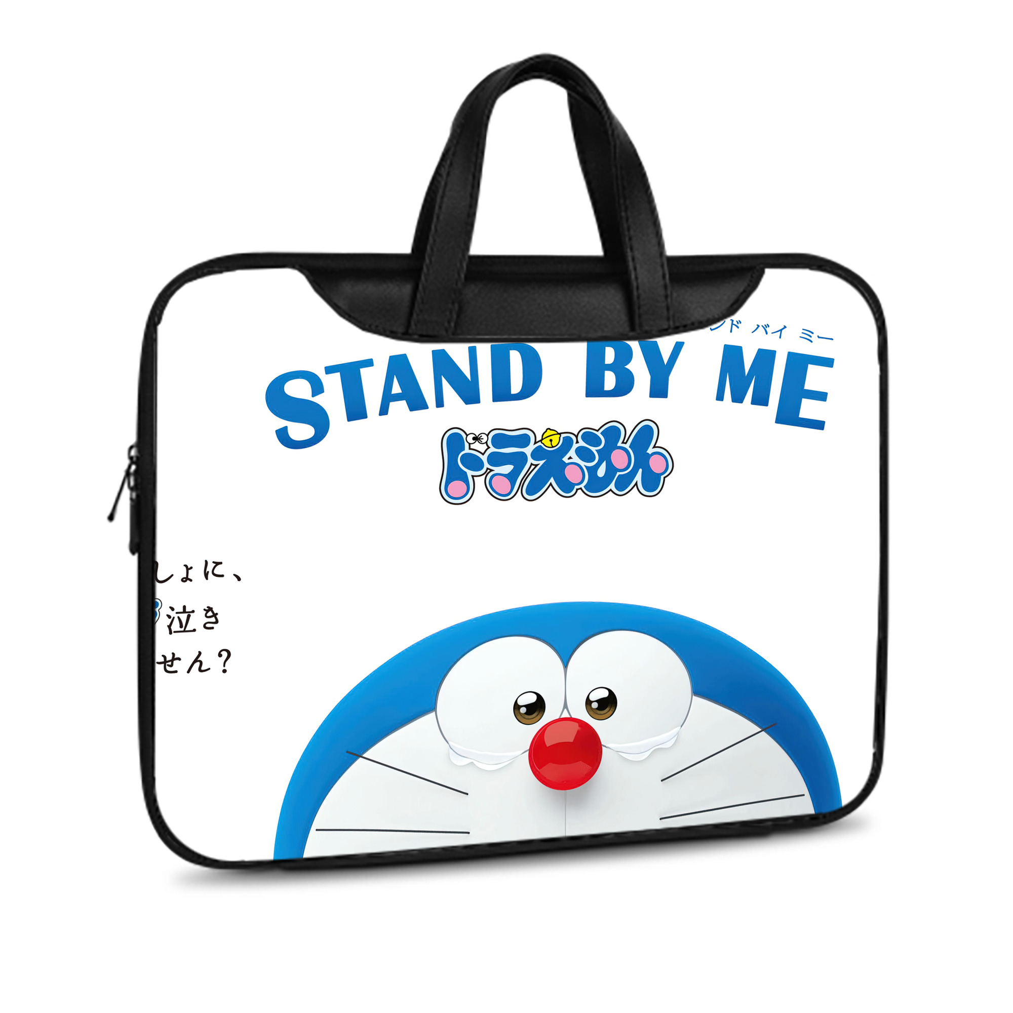 （画像用） ドラえもん Doraemon レザーラップトップバッグ　ノートパソコンケース