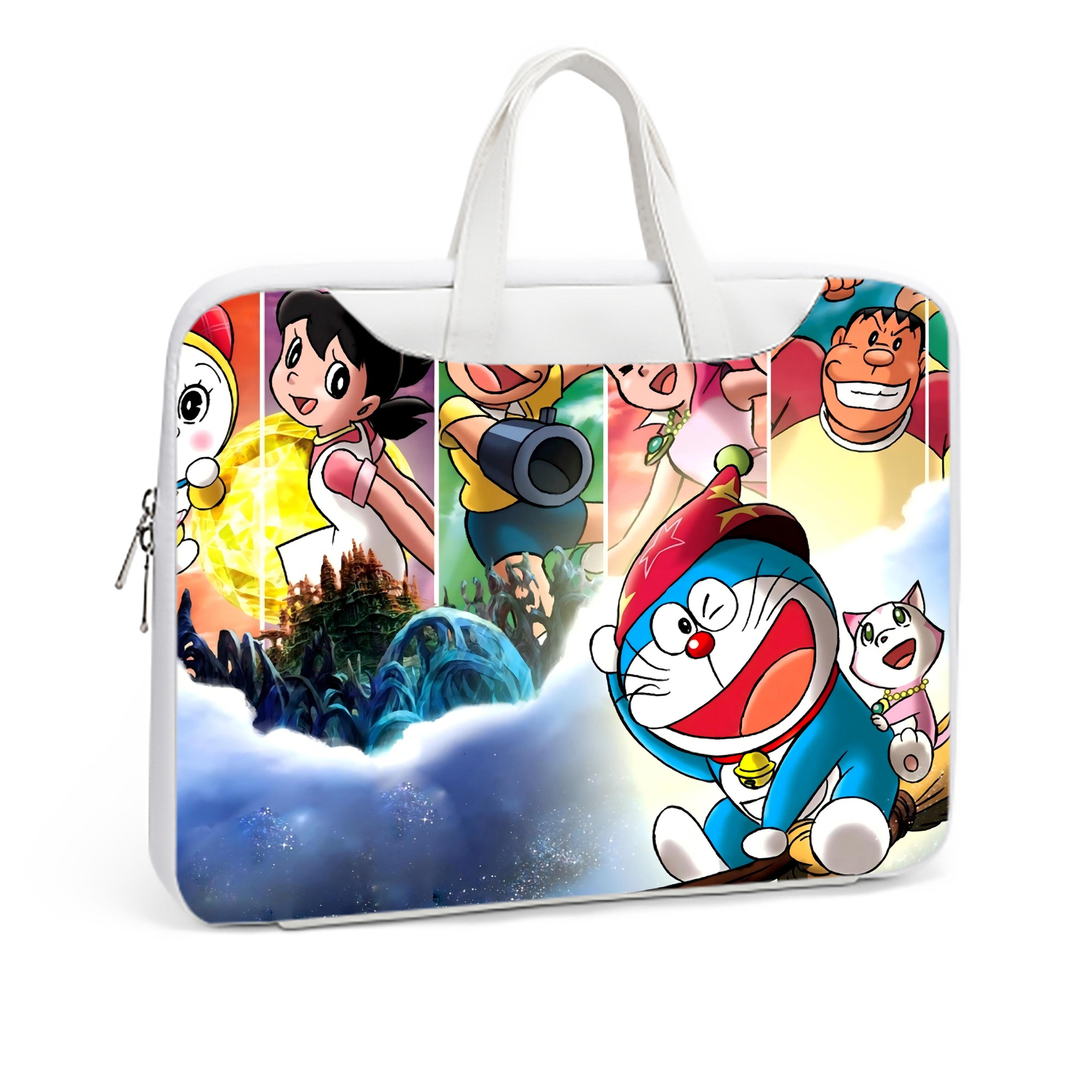 （画像用） ドラえもん Doraemon レザーラップトップバッグ　ノートパソコンケース