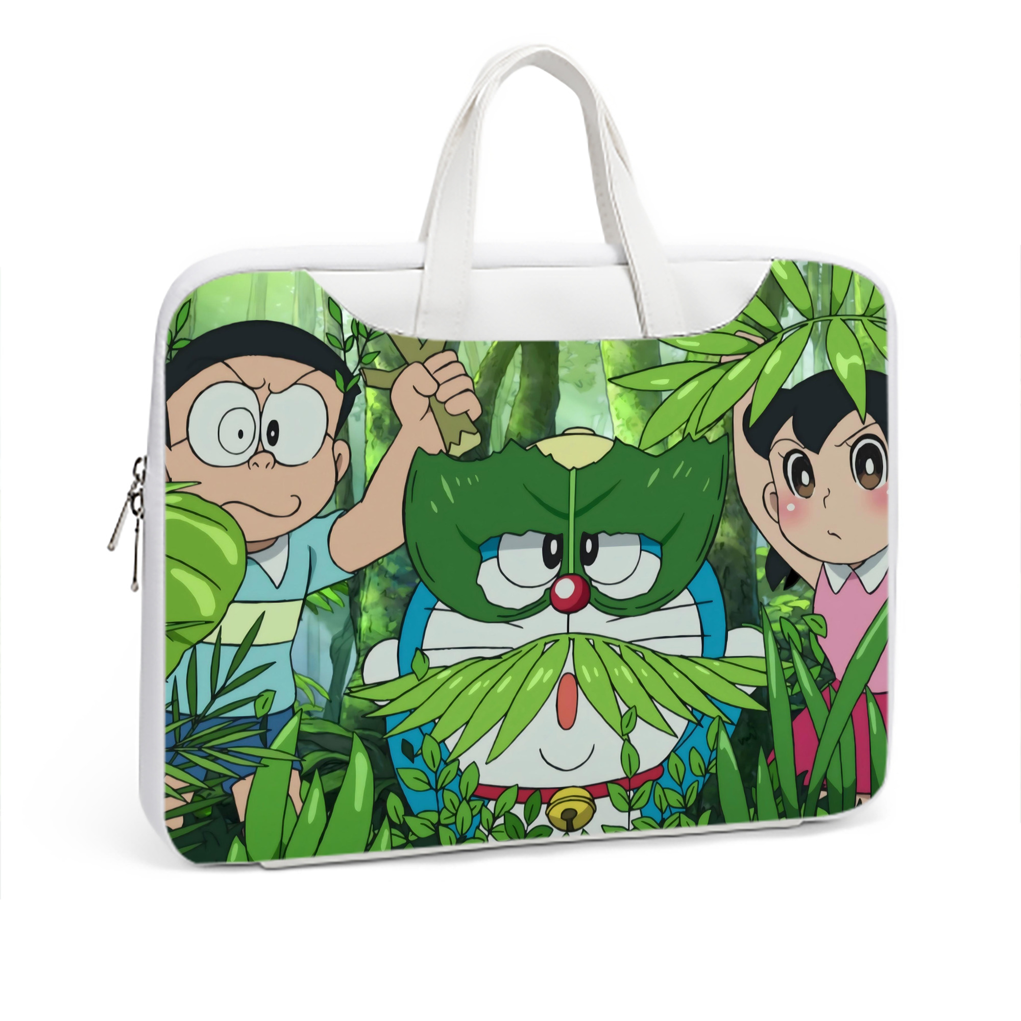 （画像用） ドラえもん Doraemon レザーラップトップバッグ　ノートパソコンケース