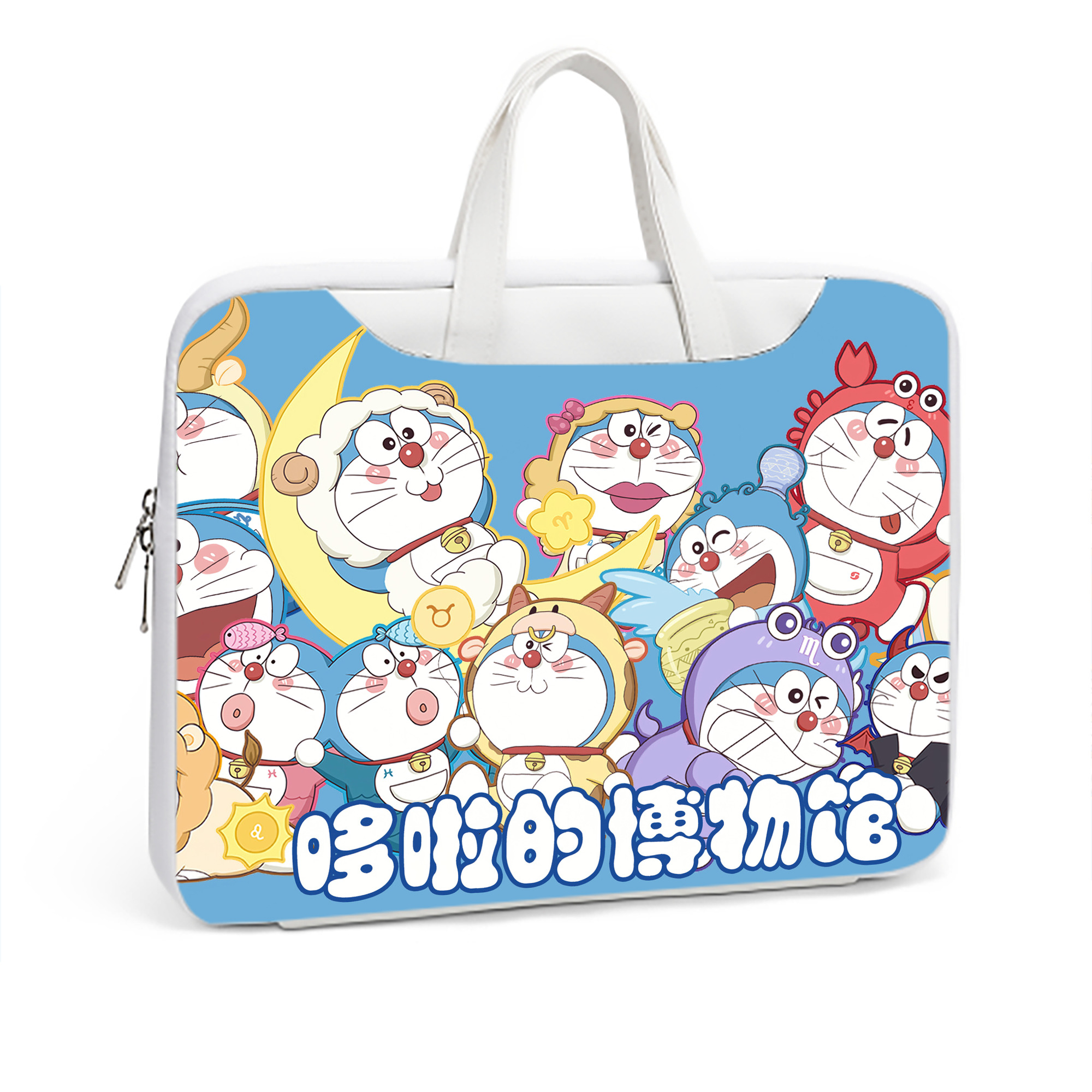 （画像用） ドラえもん Doraemon レザーラップトップバッグ　ノートパソコンケース