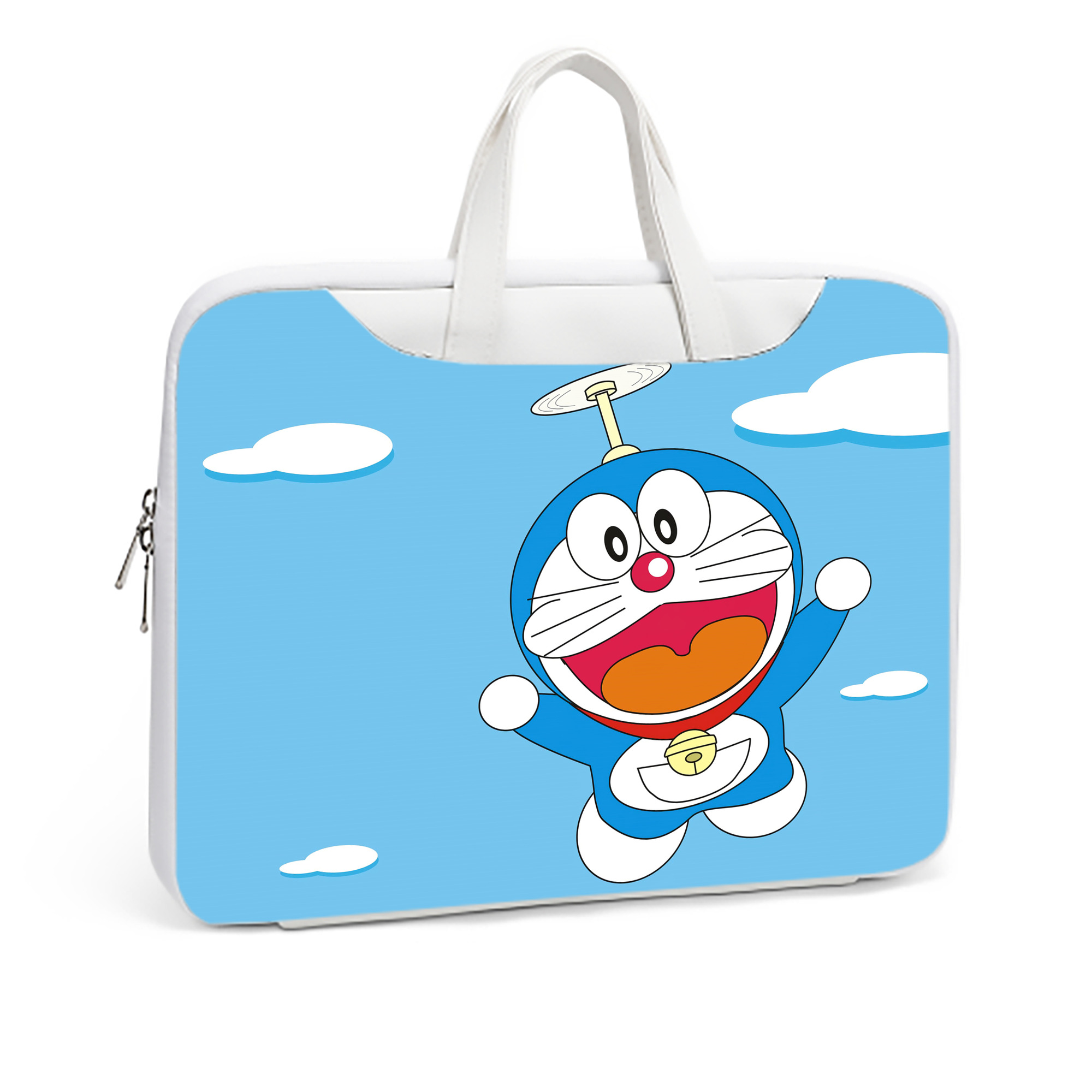 （画像用） ドラえもん Doraemon レザーラップトップバッグ　ノートパソコンケース