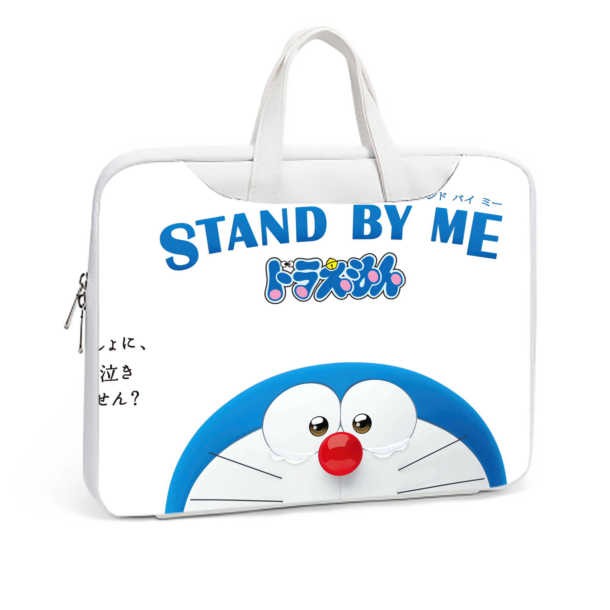 （画像用） ドラえもん Doraemon レザーラップトップバッグ　ノートパソコンケース