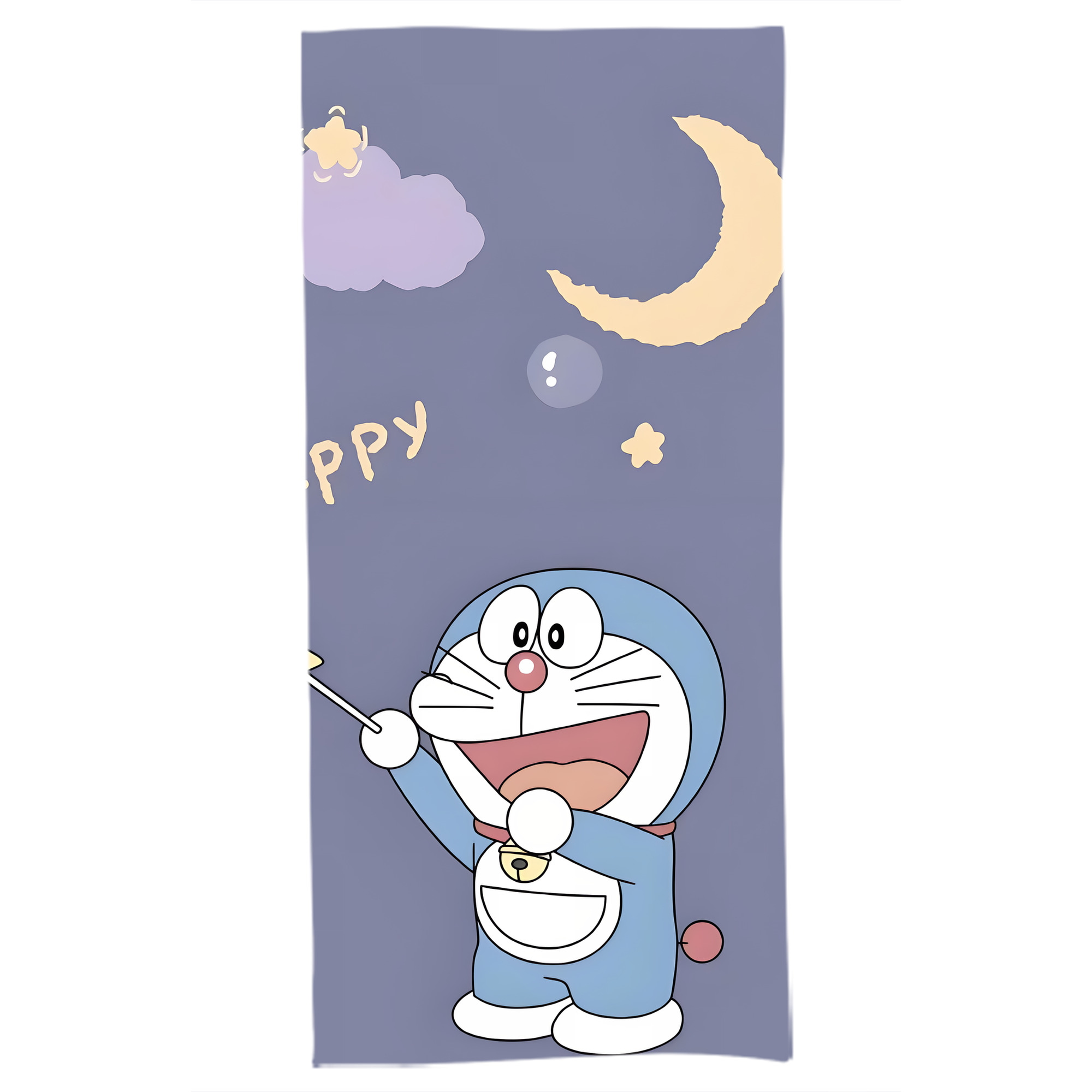 （画像用） ドラえもん Doraemon 大判バスタオル 70×140cm 吸水速乾 柔らかい肌触り