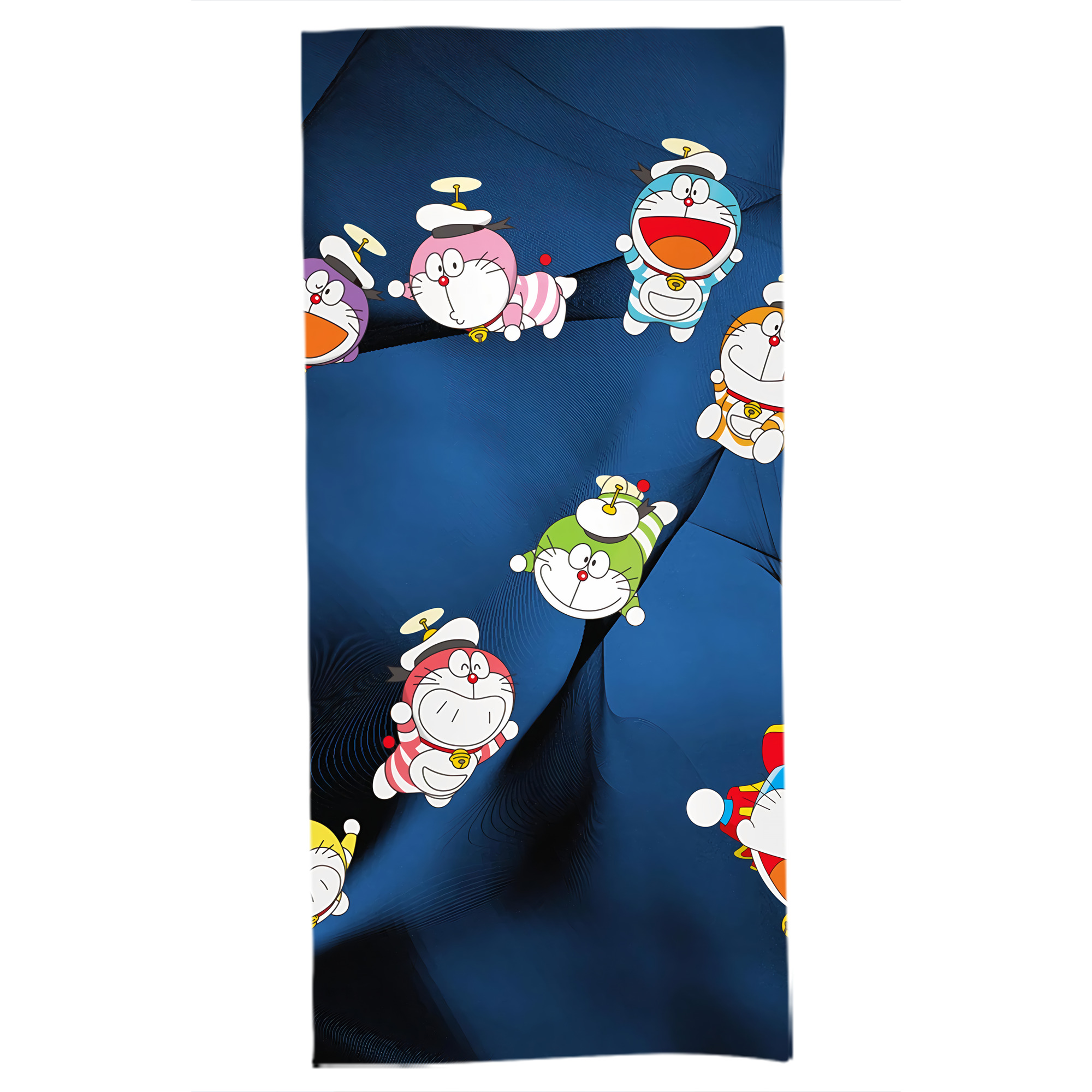 （画像用） ドラえもん Doraemon 大判バスタオル 70×140cm 吸水速乾 柔らかい肌触り