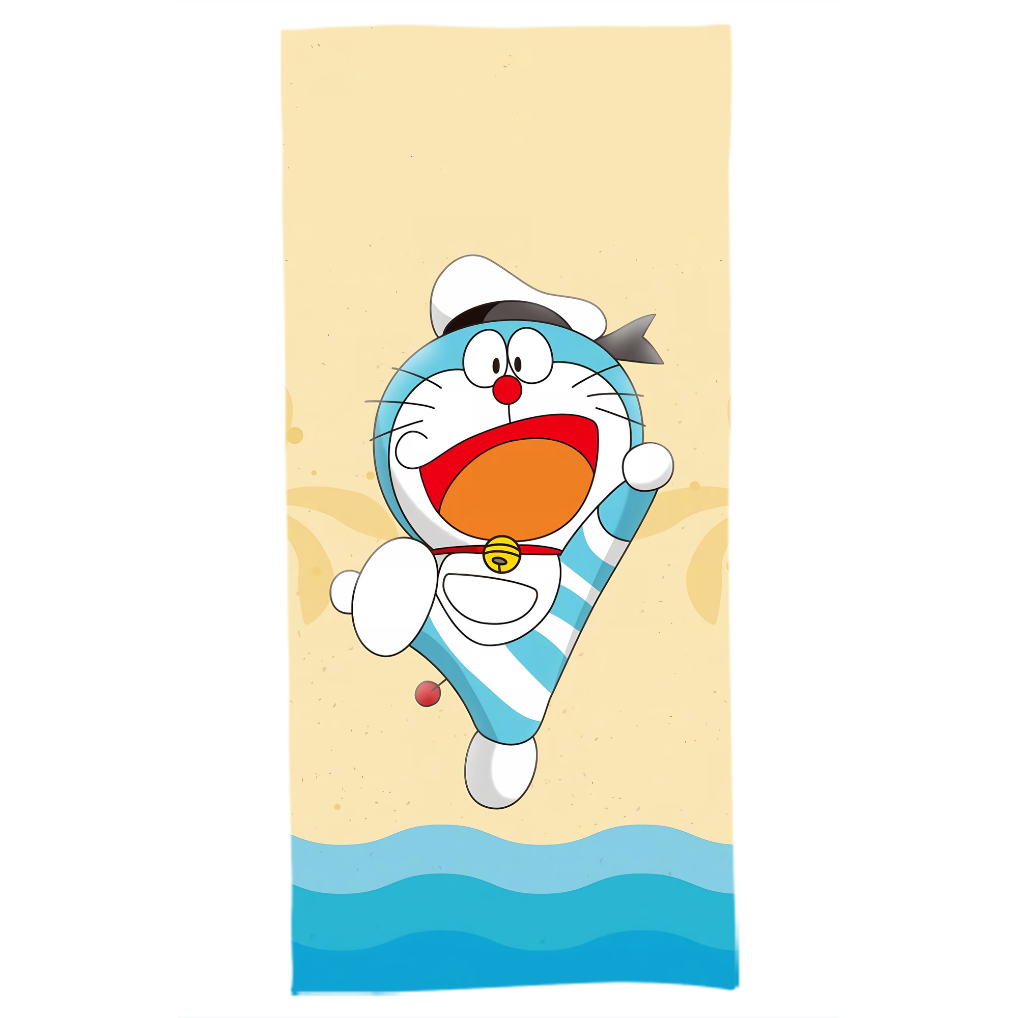 （画像用） ドラえもん Doraemon 大判バスタオル 70×140cm 吸水速乾 柔らかい肌触り