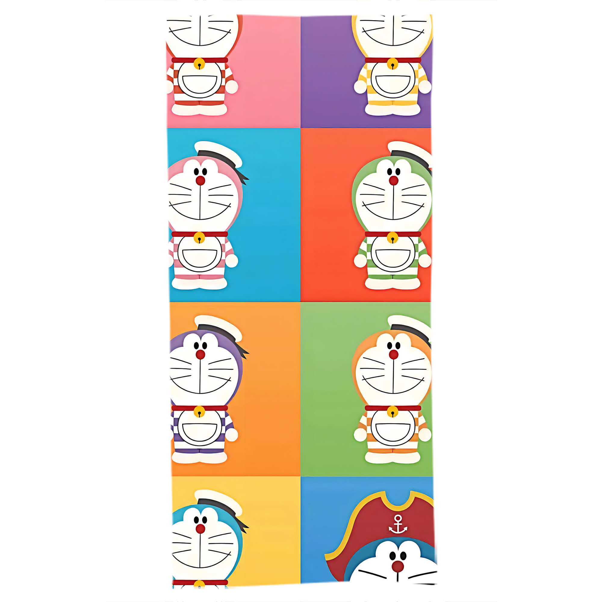 （画像用） ドラえもん Doraemon 大判バスタオル 70×140cm 吸水速乾 柔らかい肌触り