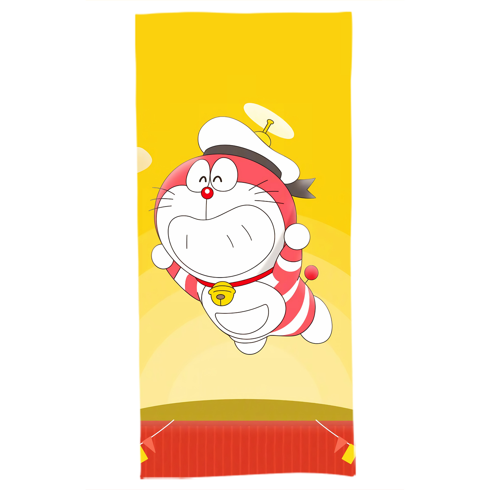 （画像用） ドラえもん Doraemon 大判バスタオル 70×140cm 吸水速乾 柔らかい肌触り