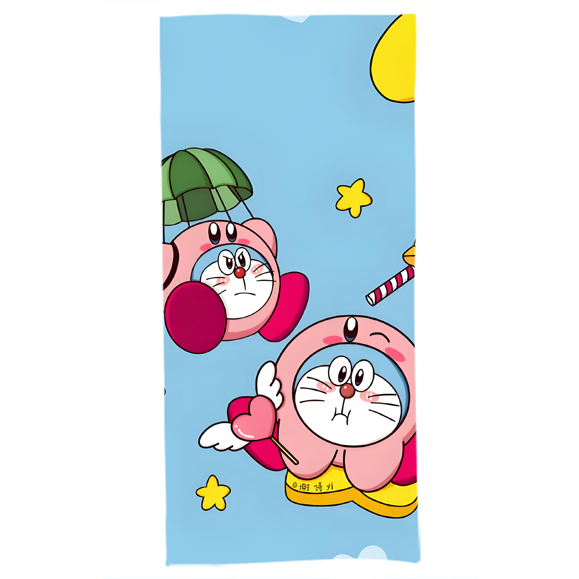 （画像用） ドラえもん Doraemon 大判バスタオル 70×140cm 吸水速乾 柔らかい肌触り