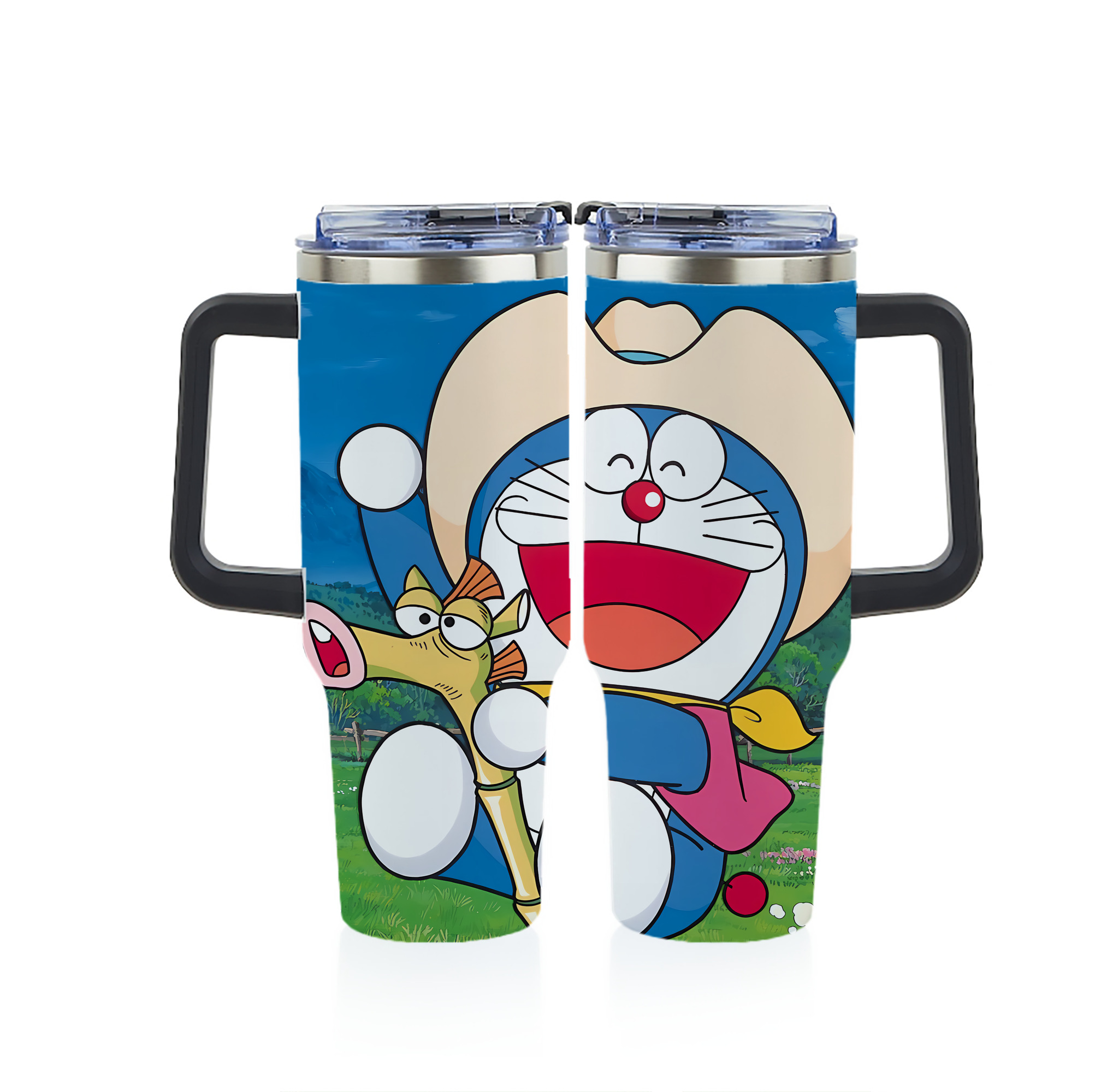 （画像用） ドラえもん Doraemon 1200ｍLフルプリント車用タンブラー