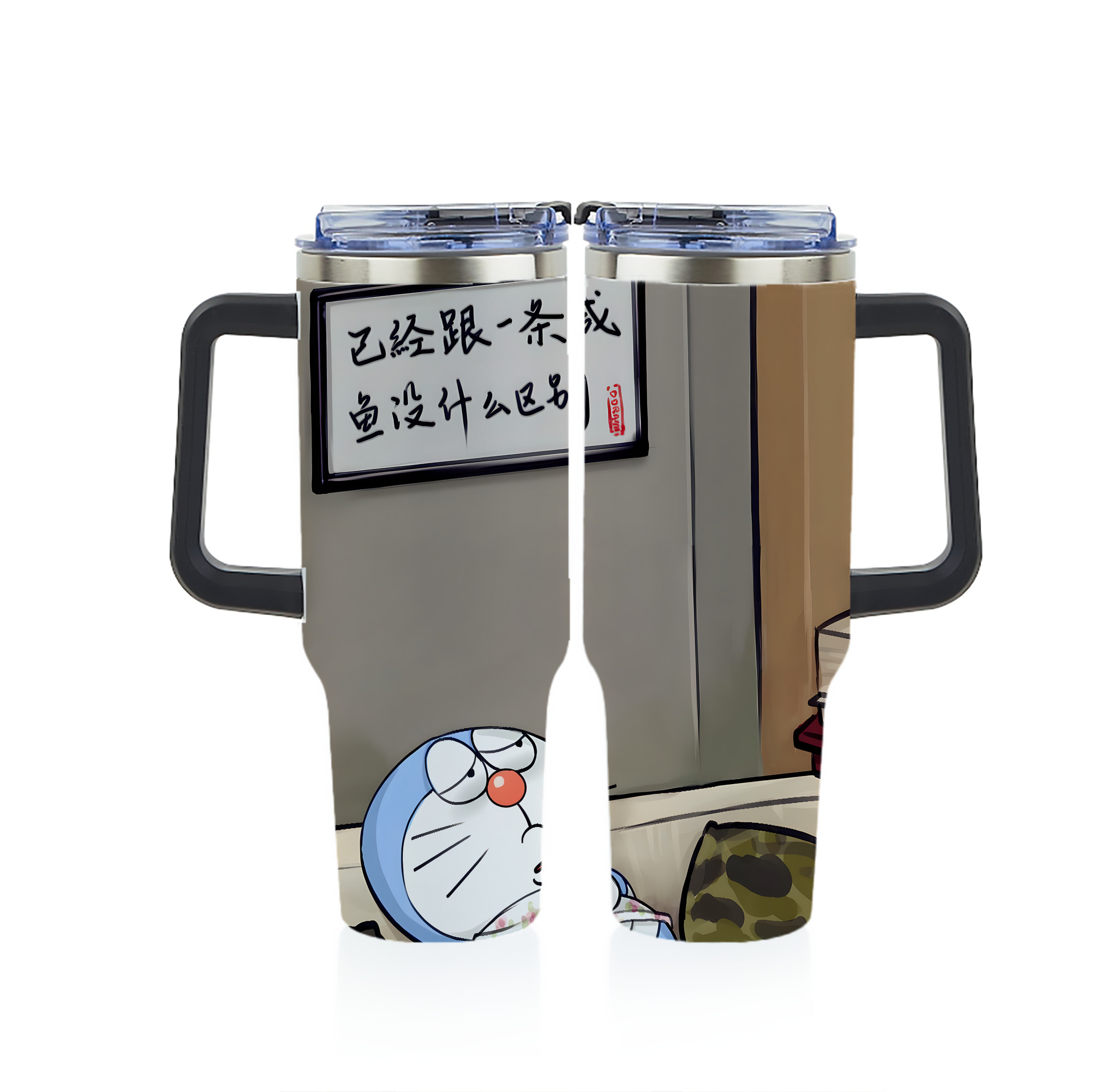 （画像用） ドラえもん Doraemon 1200ｍLフルプリント車用タンブラー