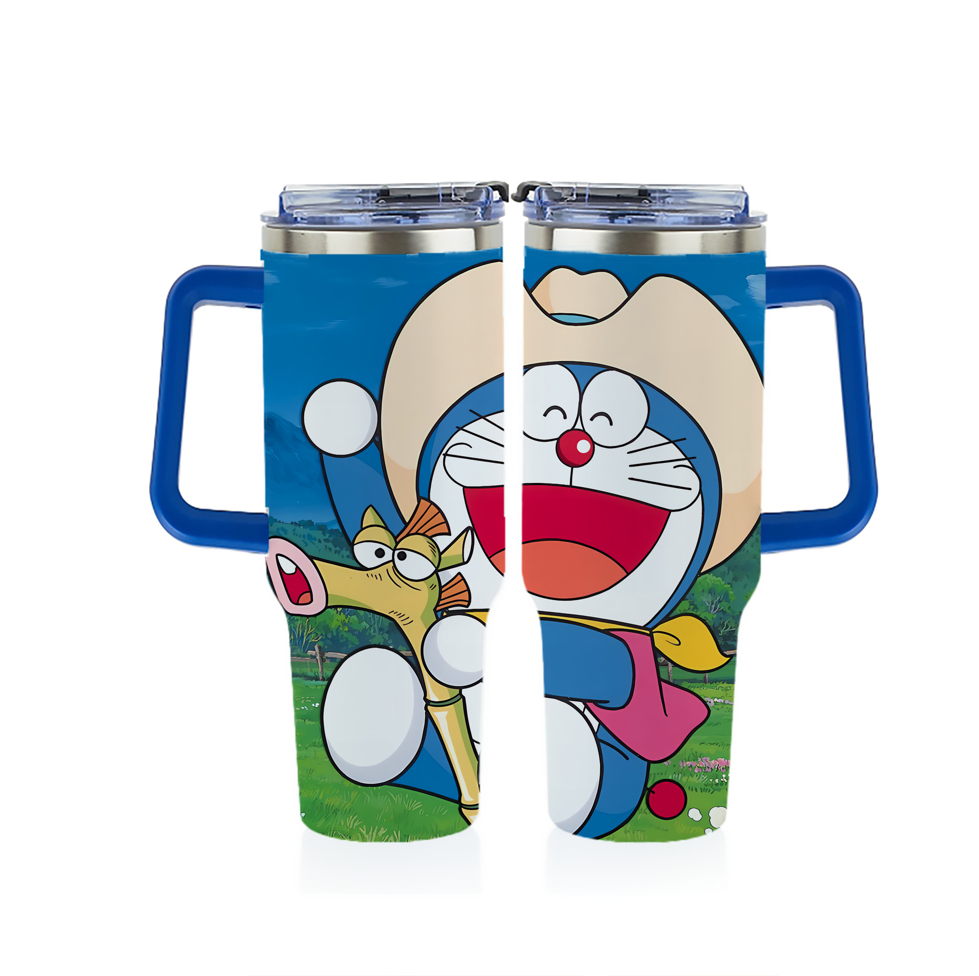 （画像用） ドラえもん Doraemon 1200ｍLフルプリント車用タンブラー