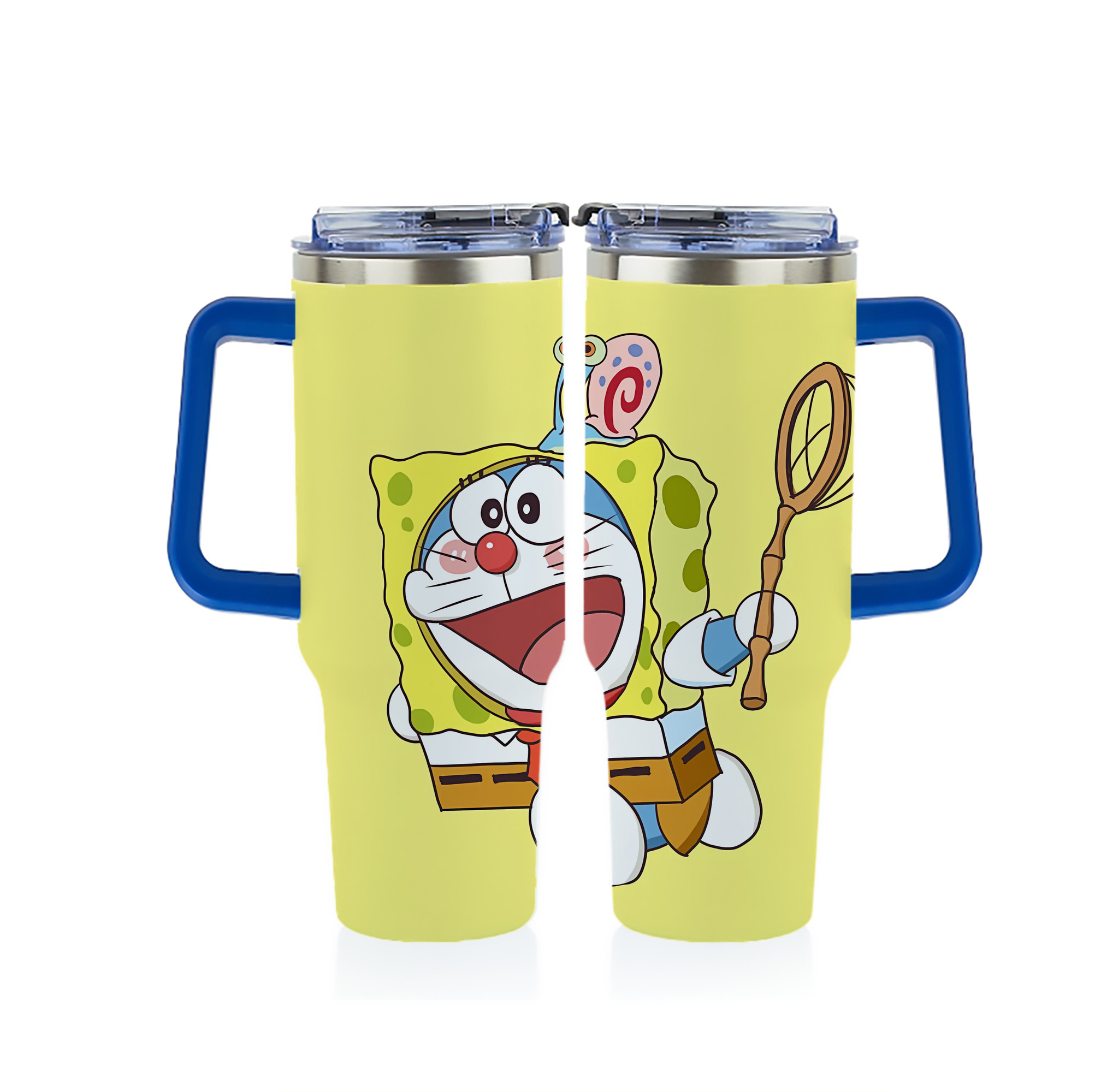 （画像用） ドラえもん Doraemon 1200ｍLフルプリント車用タンブラー