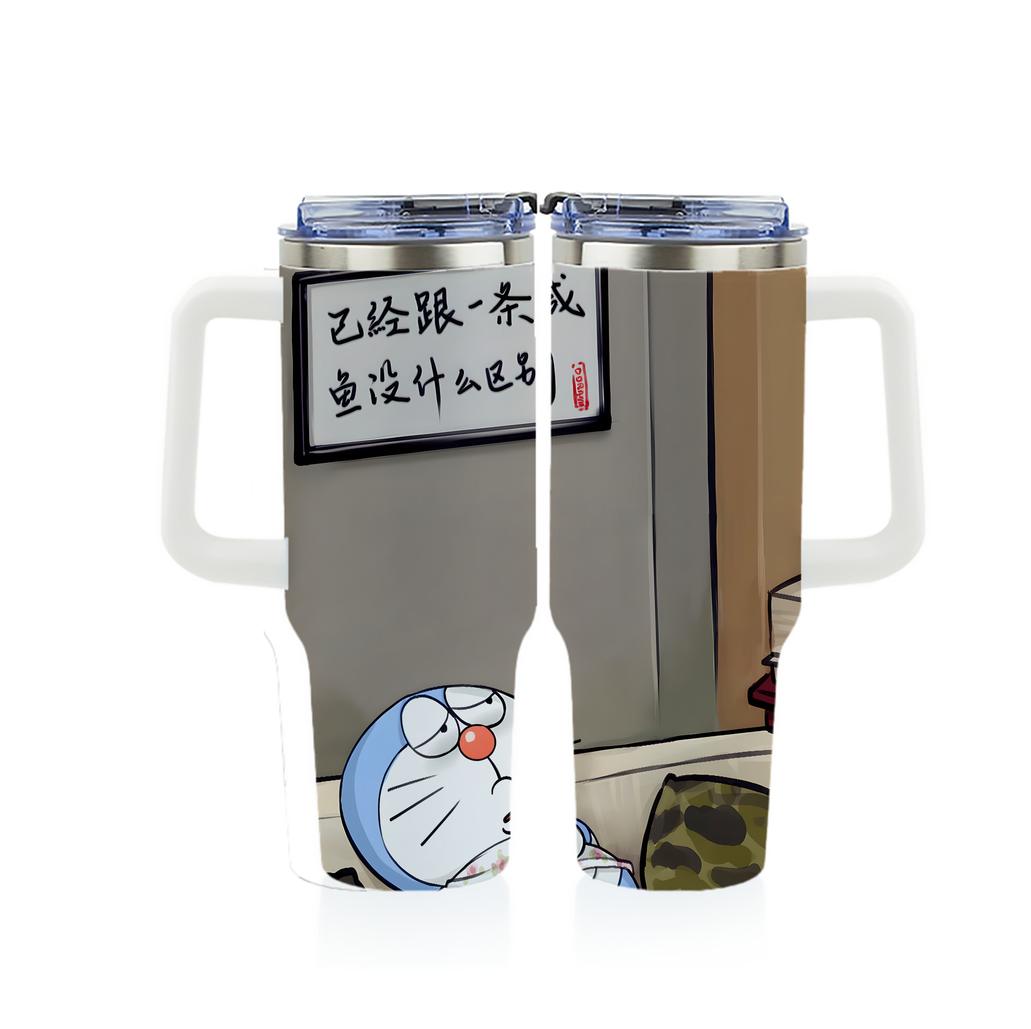 （画像用） ドラえもん Doraemon 1200ｍLフルプリント車用タンブラー
