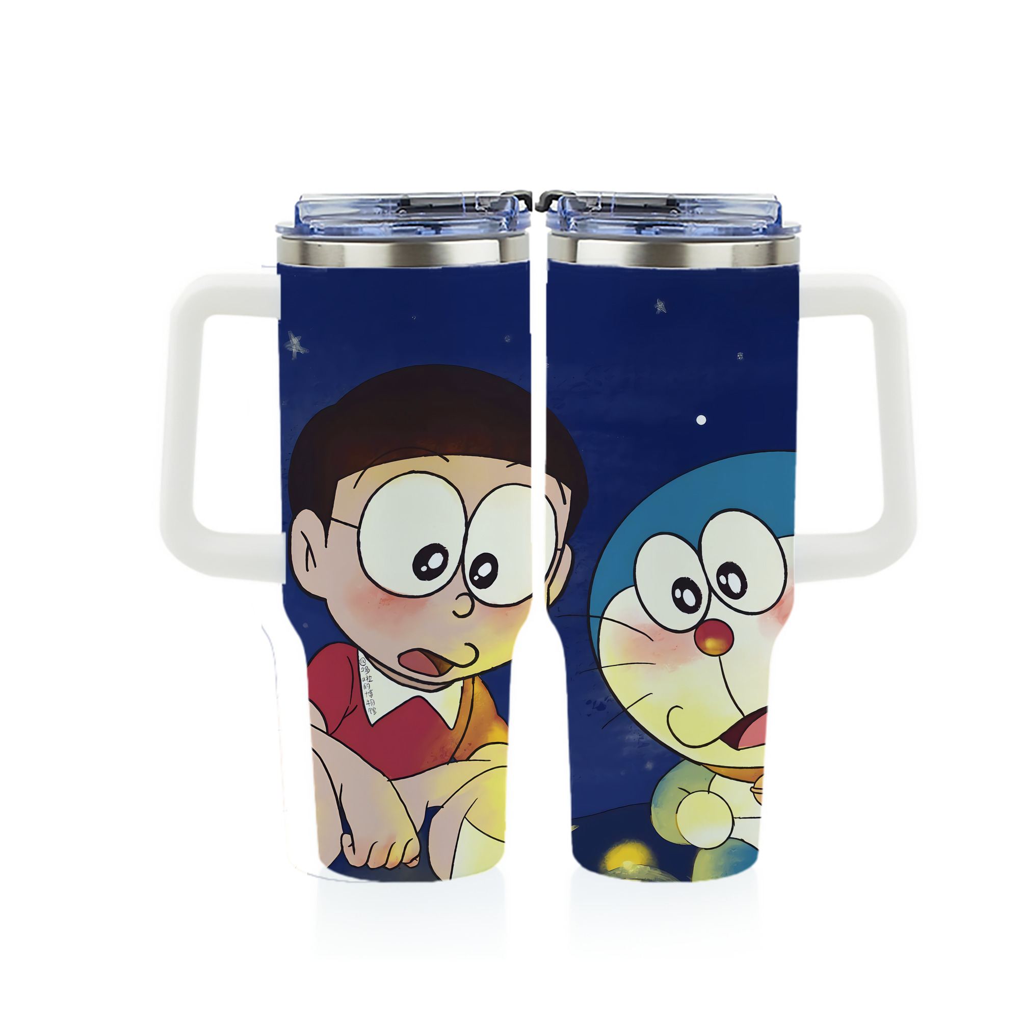 （画像用） ドラえもん Doraemon 1200ｍLフルプリント車用タンブラー