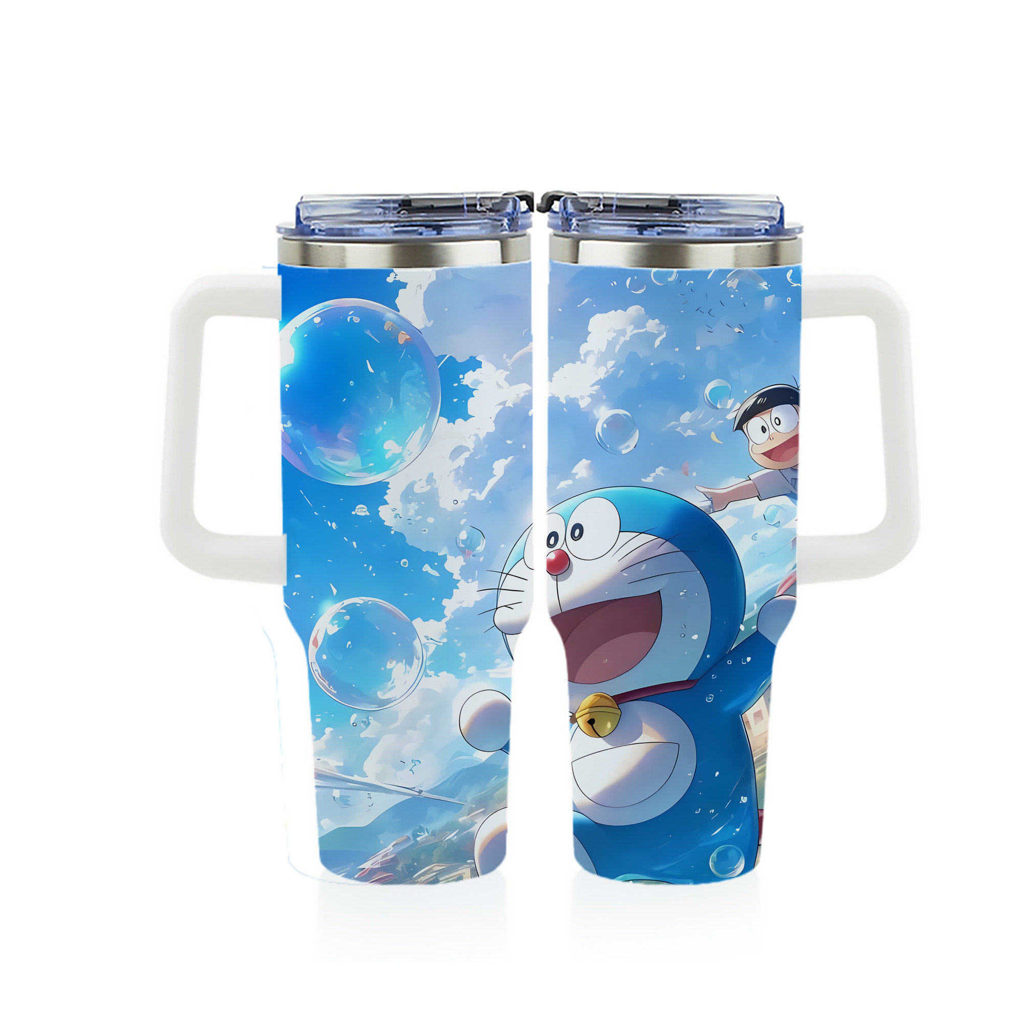 （画像用） ドラえもん Doraemon 1200ｍLフルプリント車用タンブラー